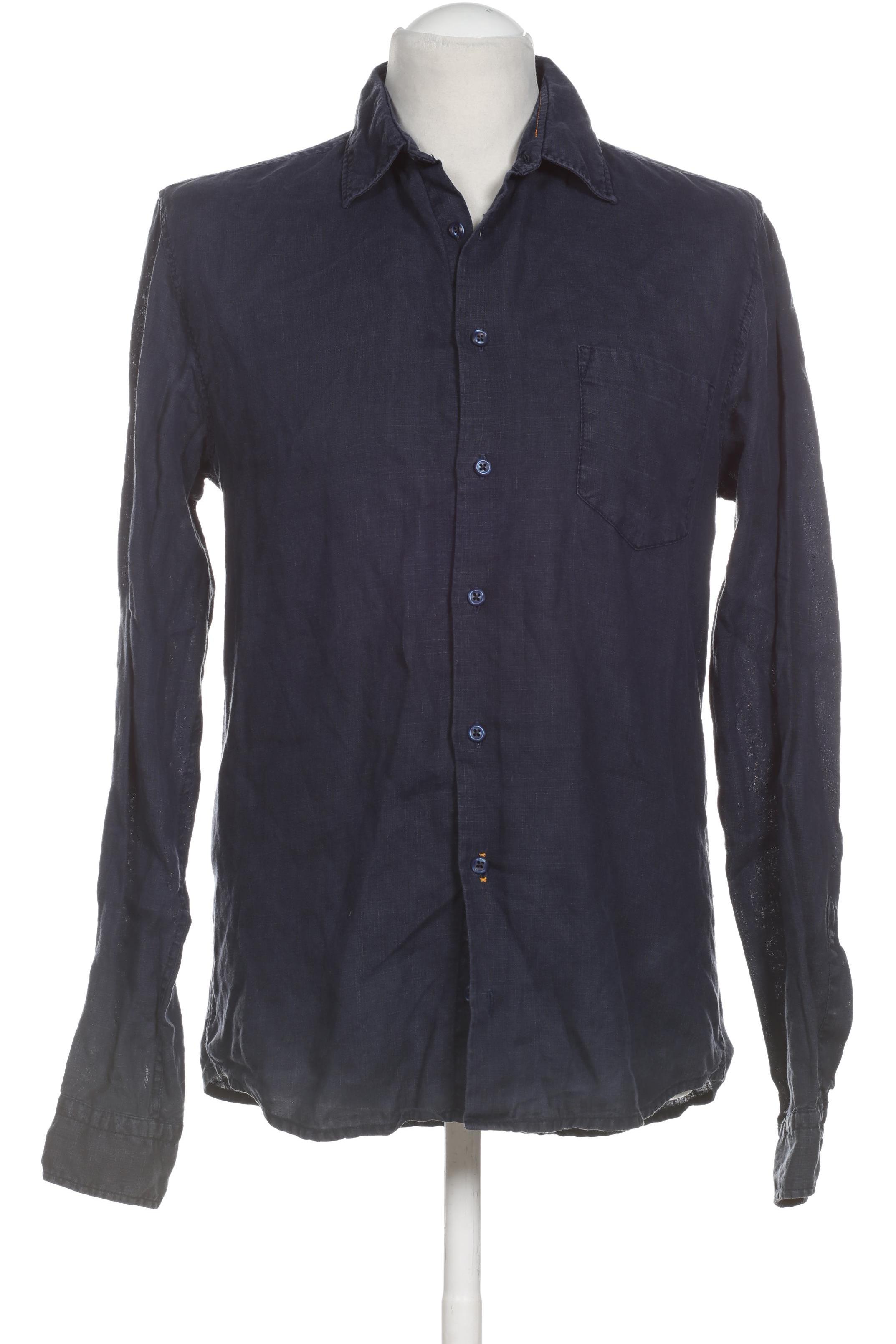 

Boss Orange Herren Hemd, blau, Gr. 48
