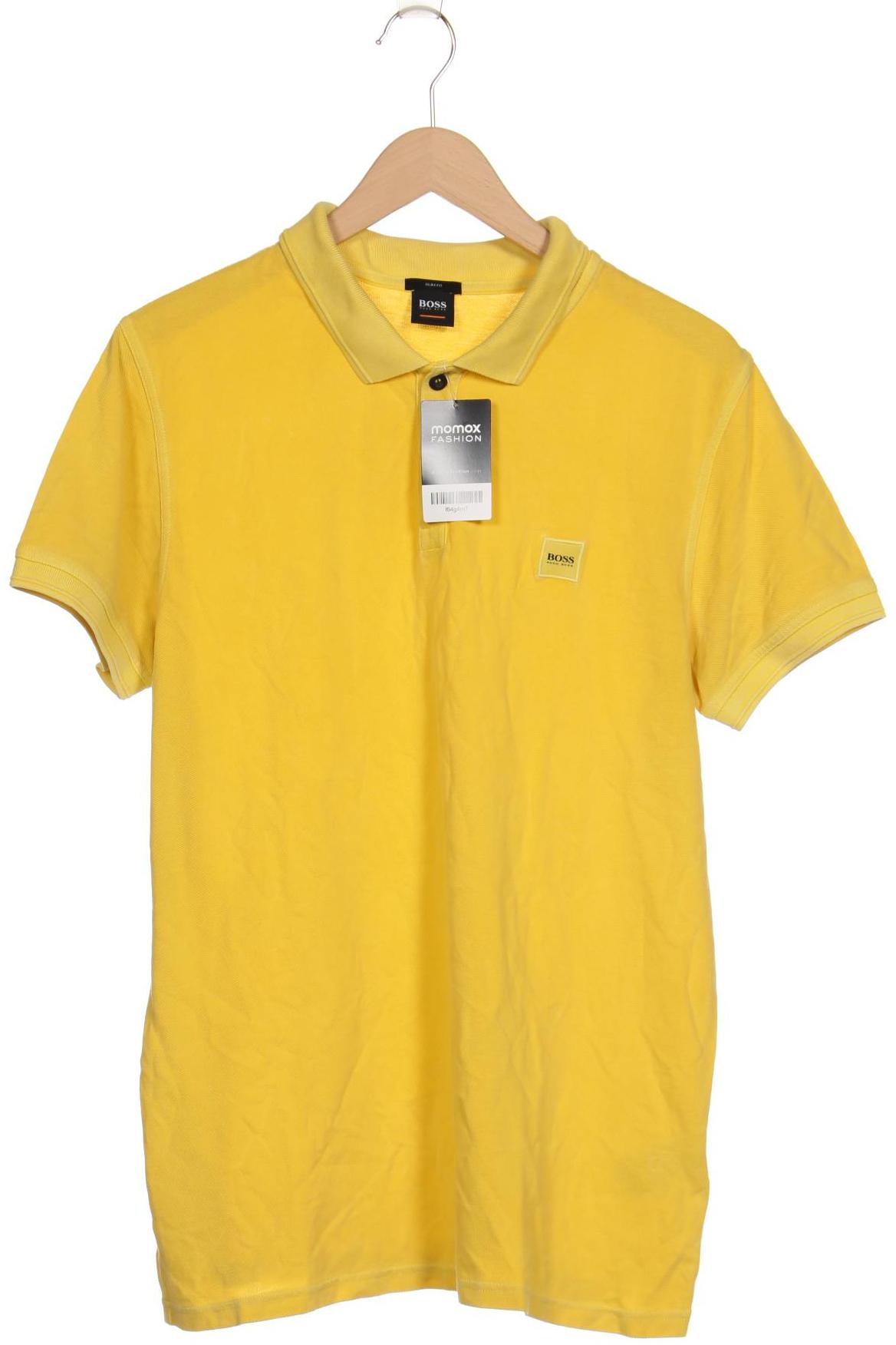 

Boss Orange Herren Poloshirt, gelb, Gr. 54