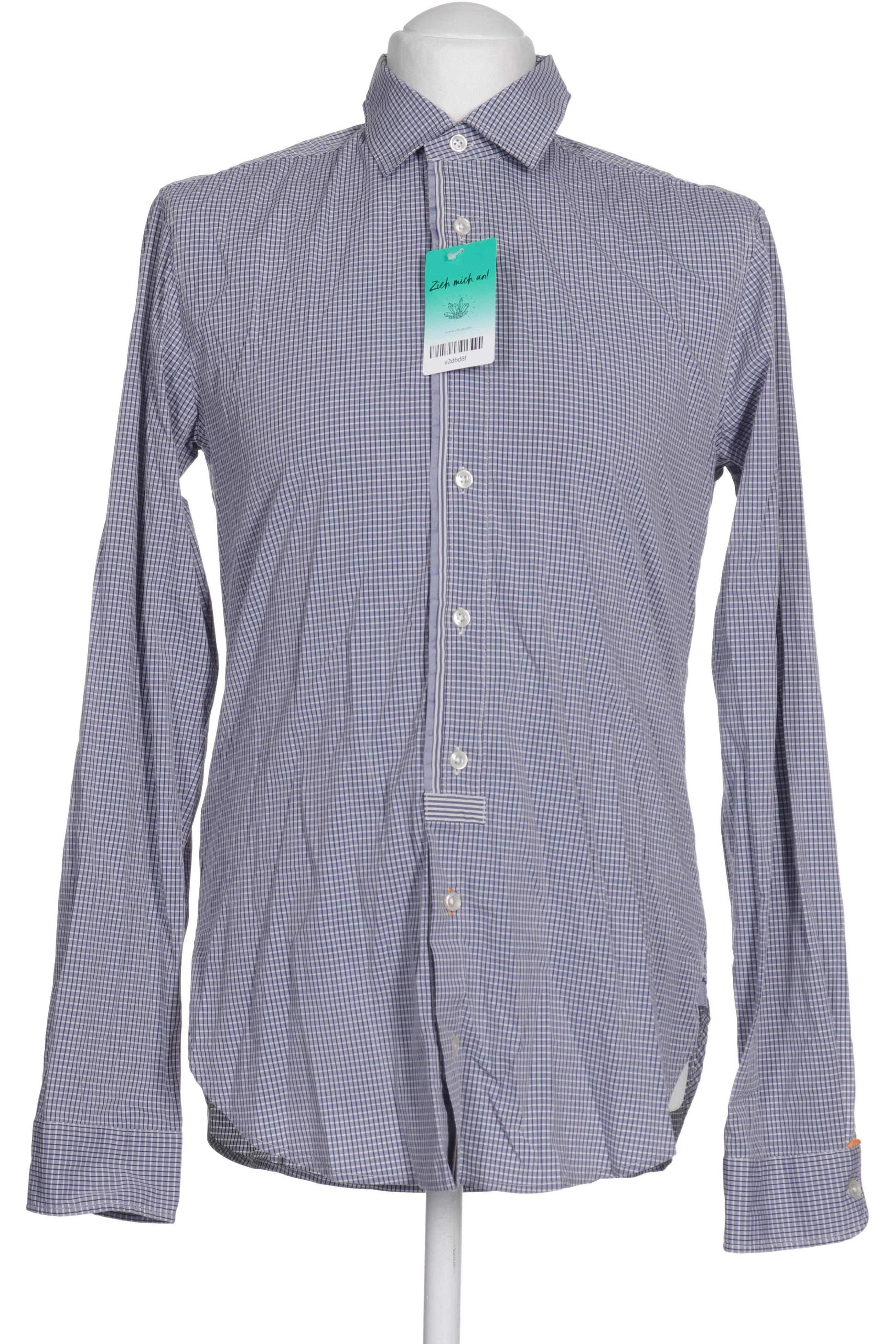 

Boss Orange Herren Hemd, blau, Gr. 48