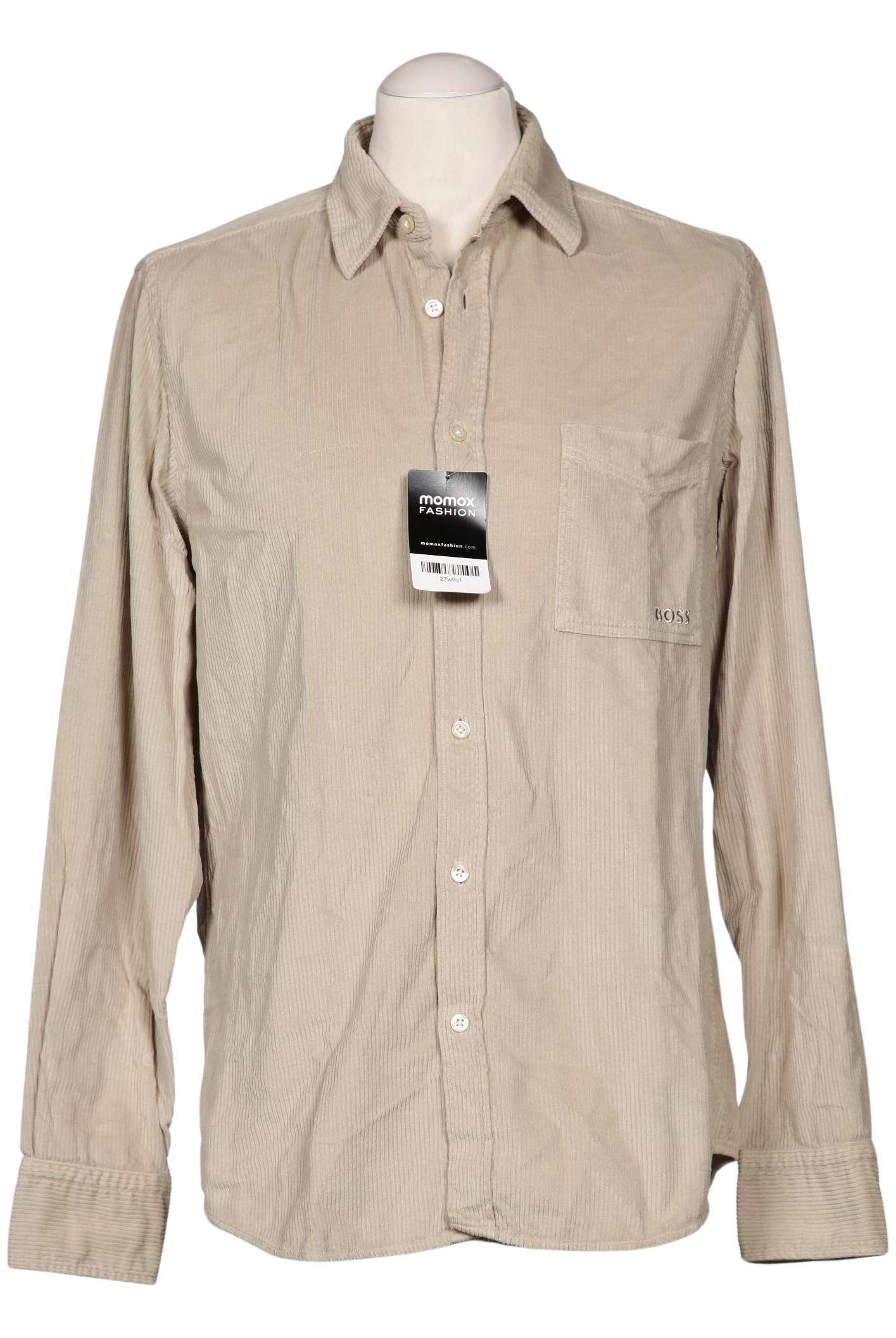 

Boss Orange Herren Hemd, beige, Gr. 48