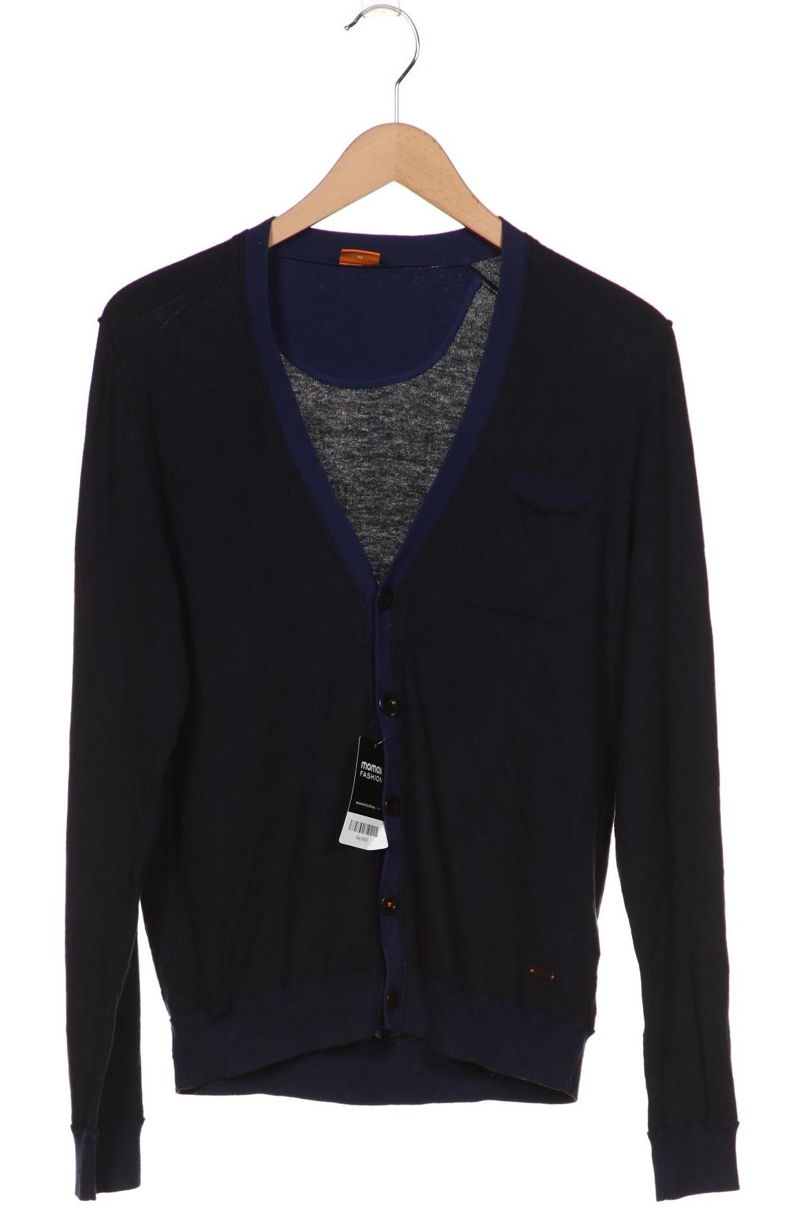 

Boss Orange Herren Strickjacke, marineblau, Gr. 48
