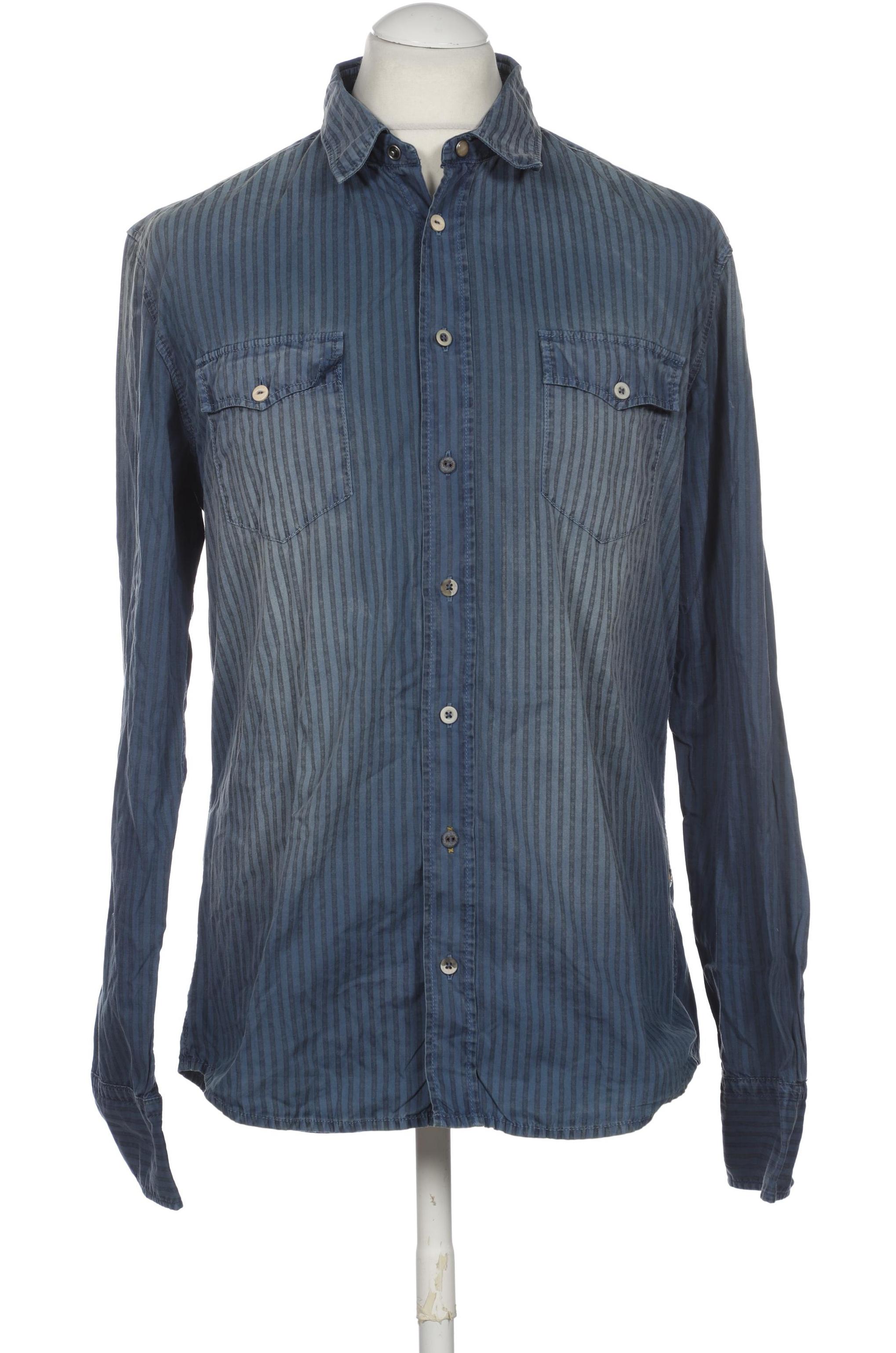 

Boss Orange Herren Hemd, blau, Gr. 52