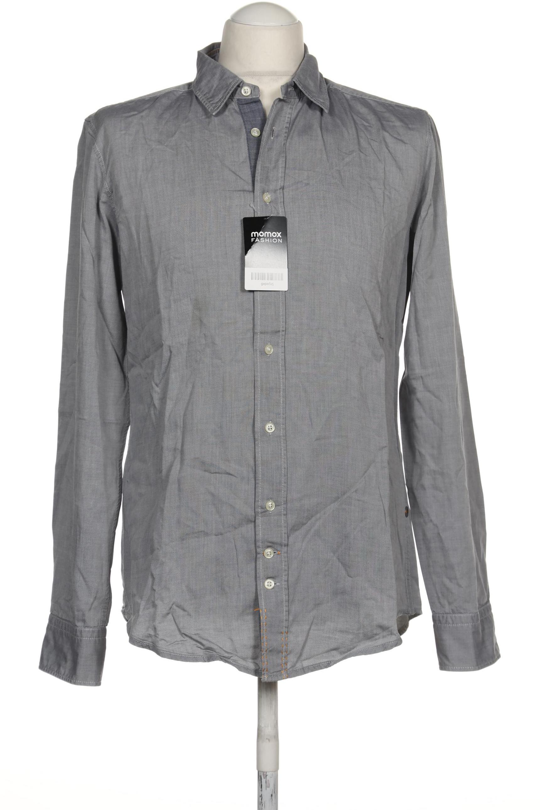 

Boss Orange Herren Hemd, grau, Gr. 48