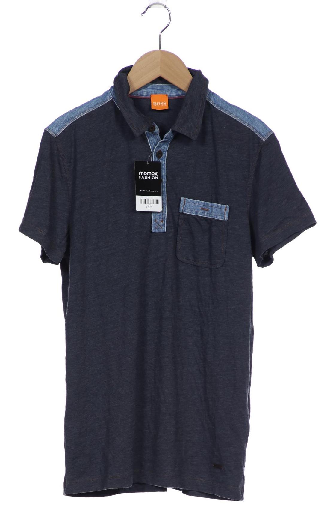 

Boss Orange Herren Poloshirt, marineblau