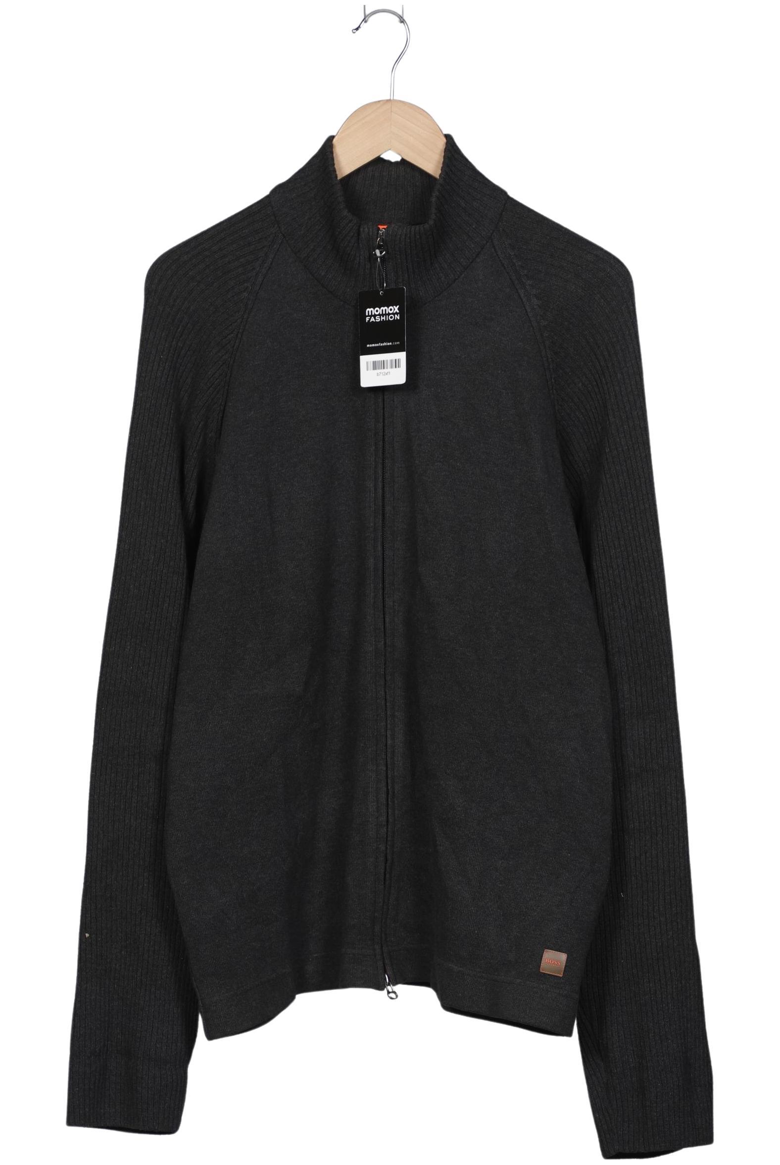 

Boss Orange Herren Strickjacke, grau, Gr. 54