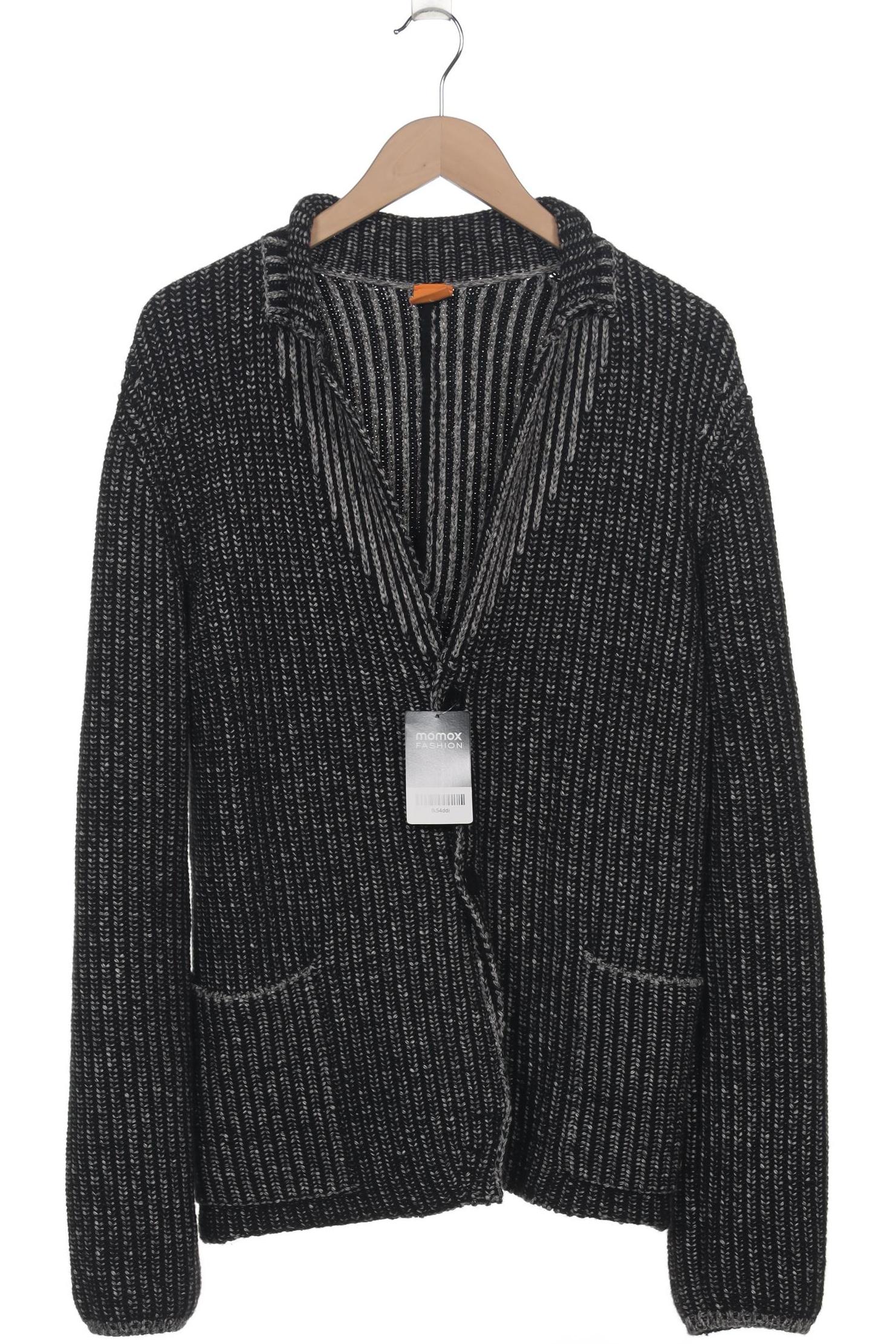 

Boss Orange Herren Strickjacke, schwarz, Gr. 52
