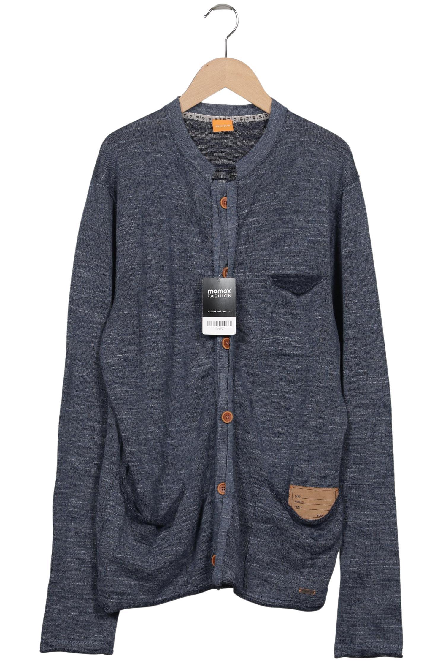 Thumbnail - Boss Orange Herren Strickjacke, marineblau, Gr. 54