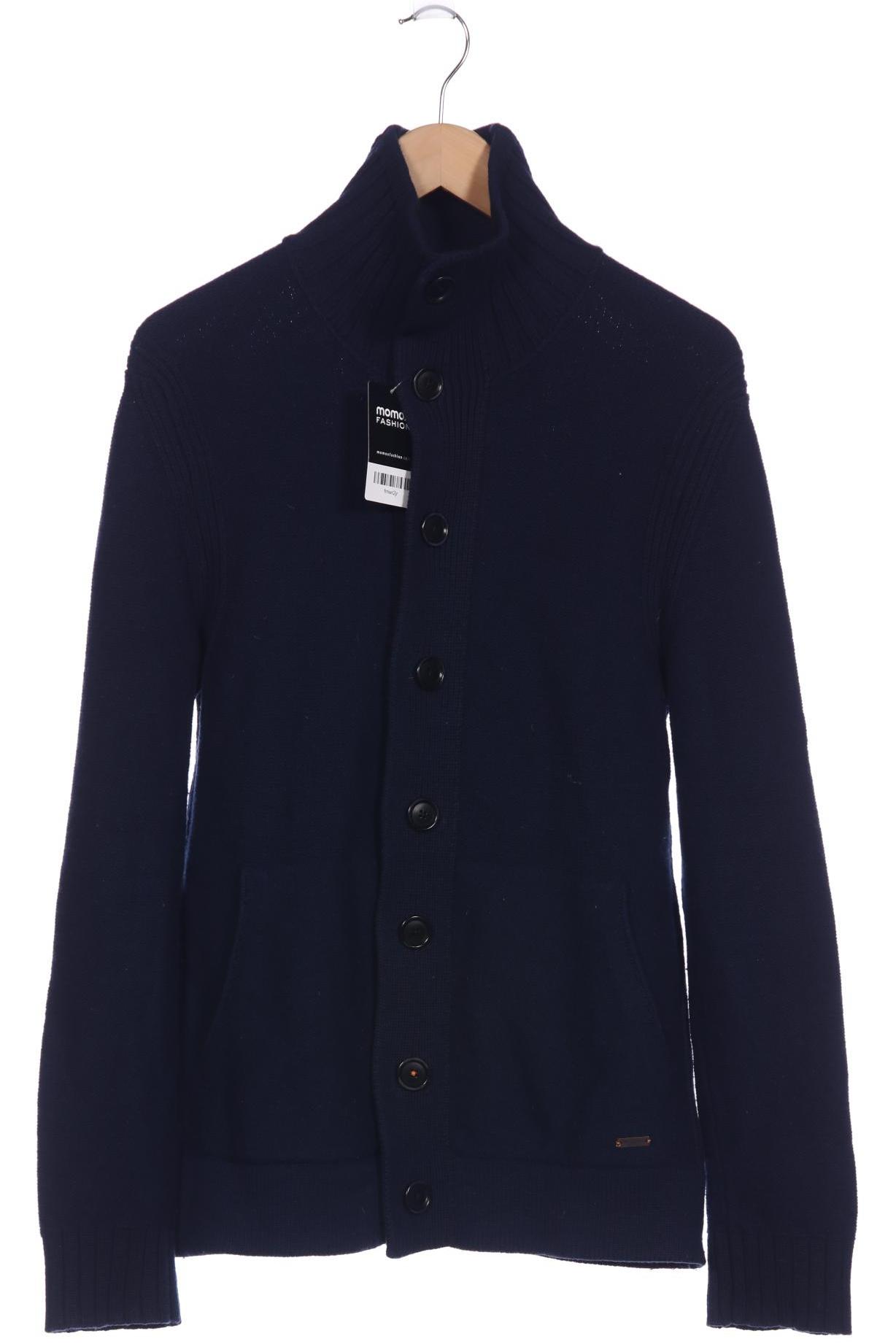 

Boss Orange Herren Strickjacke, marineblau, Gr. 48