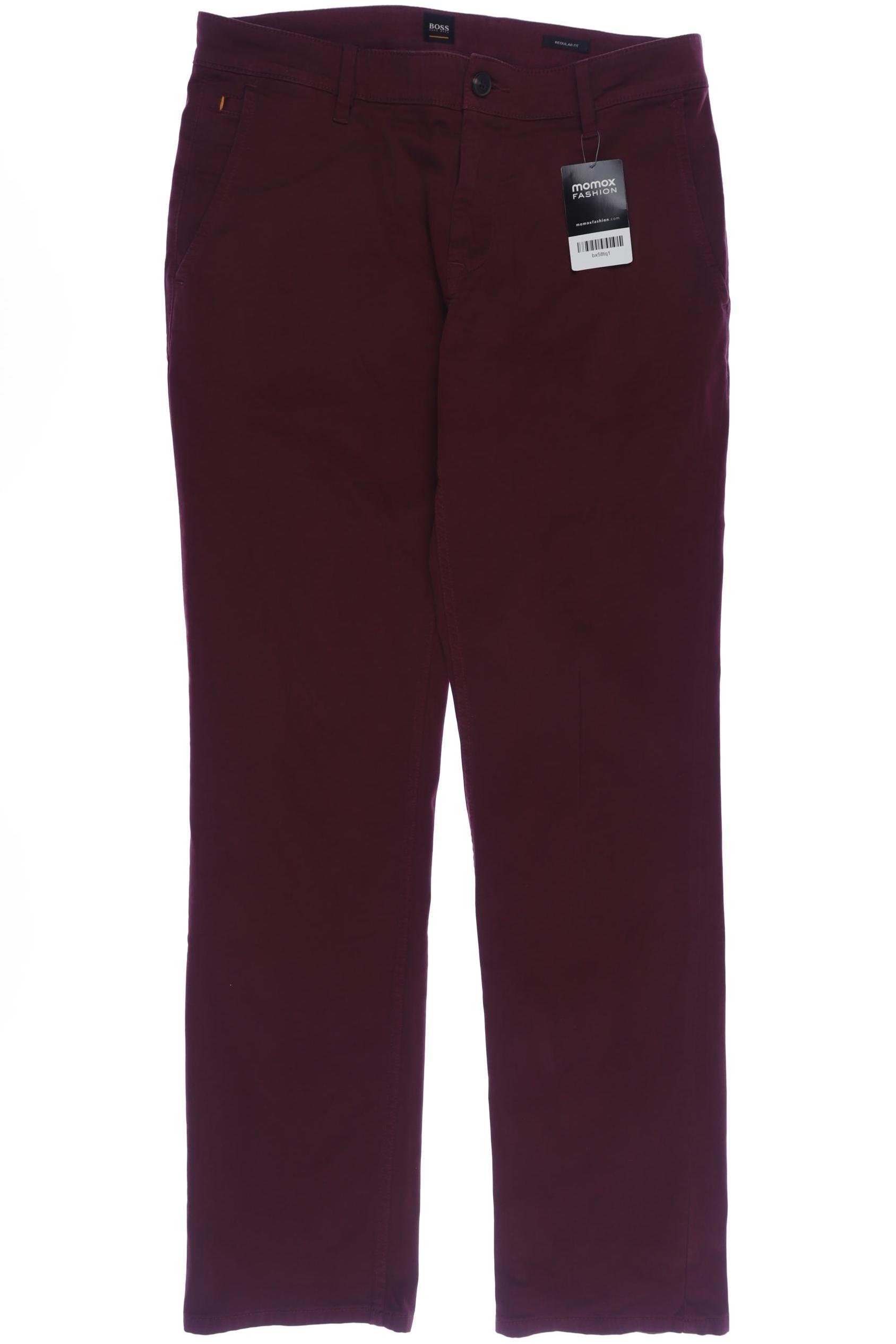 

Boss Orange Herren Stoffhose, bordeaux, Gr. 32