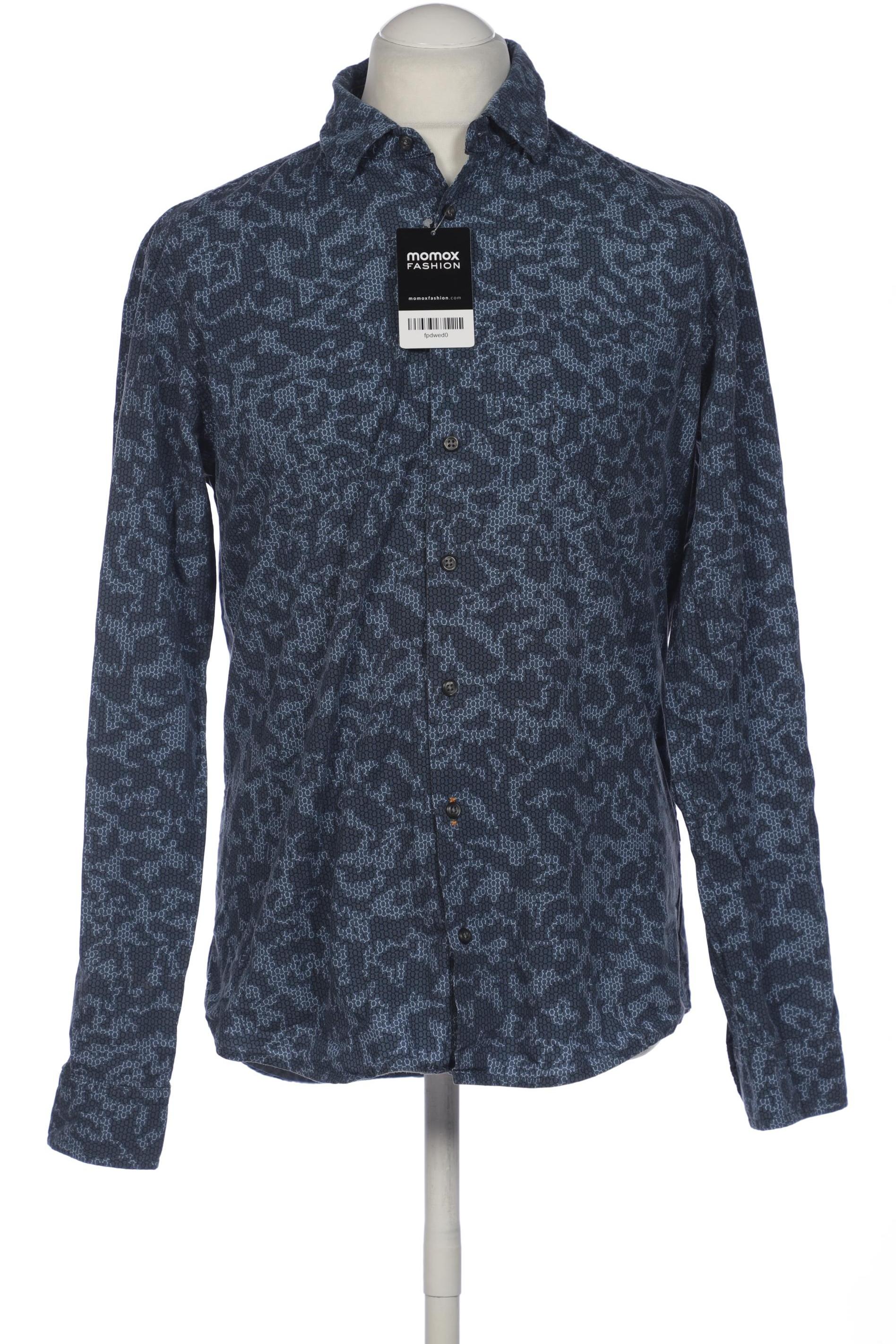 

Boss Orange Herren Hemd, blau, Gr. 52