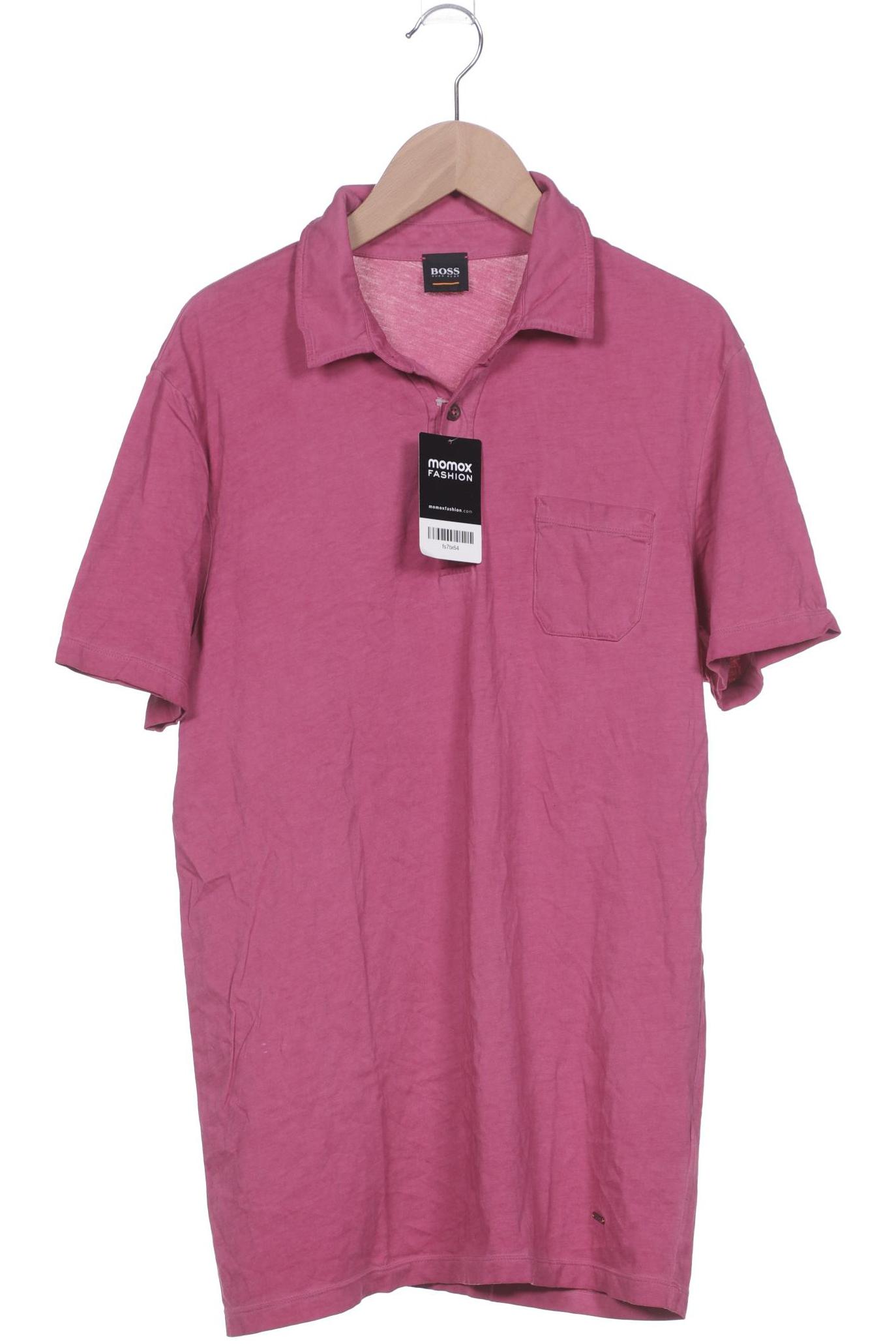 

Boss Orange Herren Poloshirt, pink, Gr. 48
