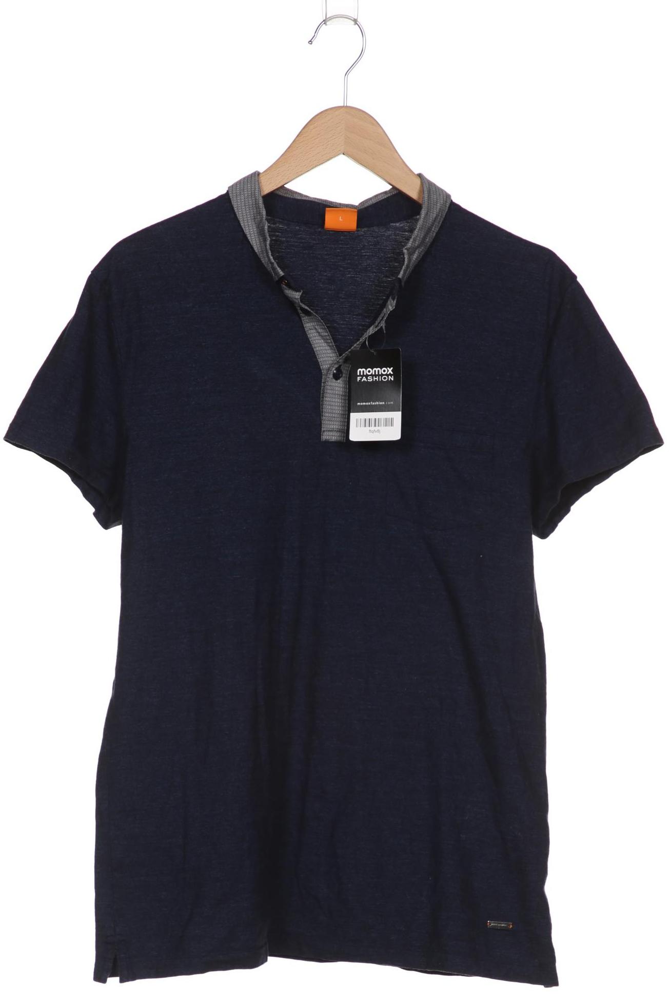 

Boss Orange Herren Poloshirt, marineblau, Gr. 52