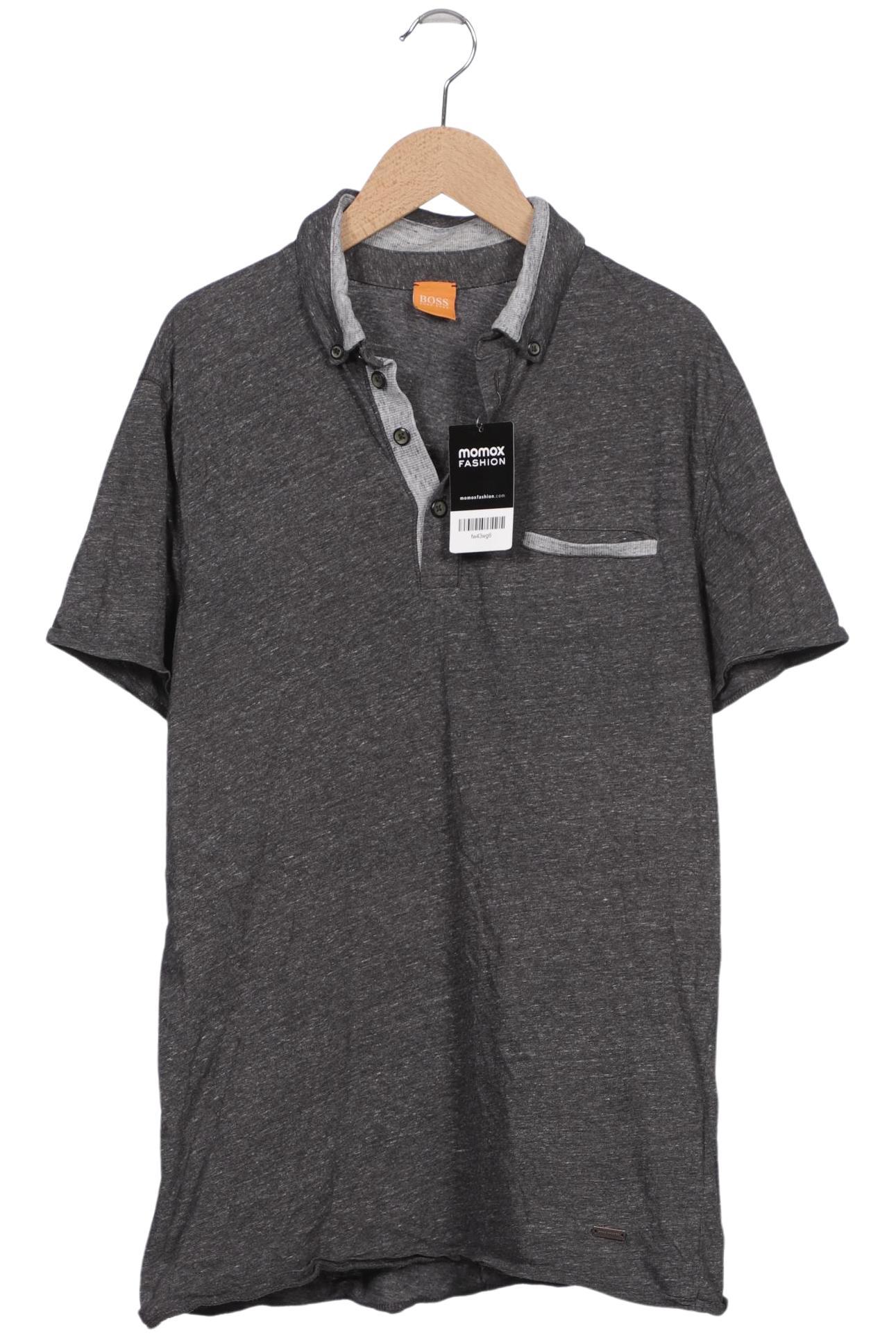 

Boss Orange Herren Poloshirt, grau, Gr. 48