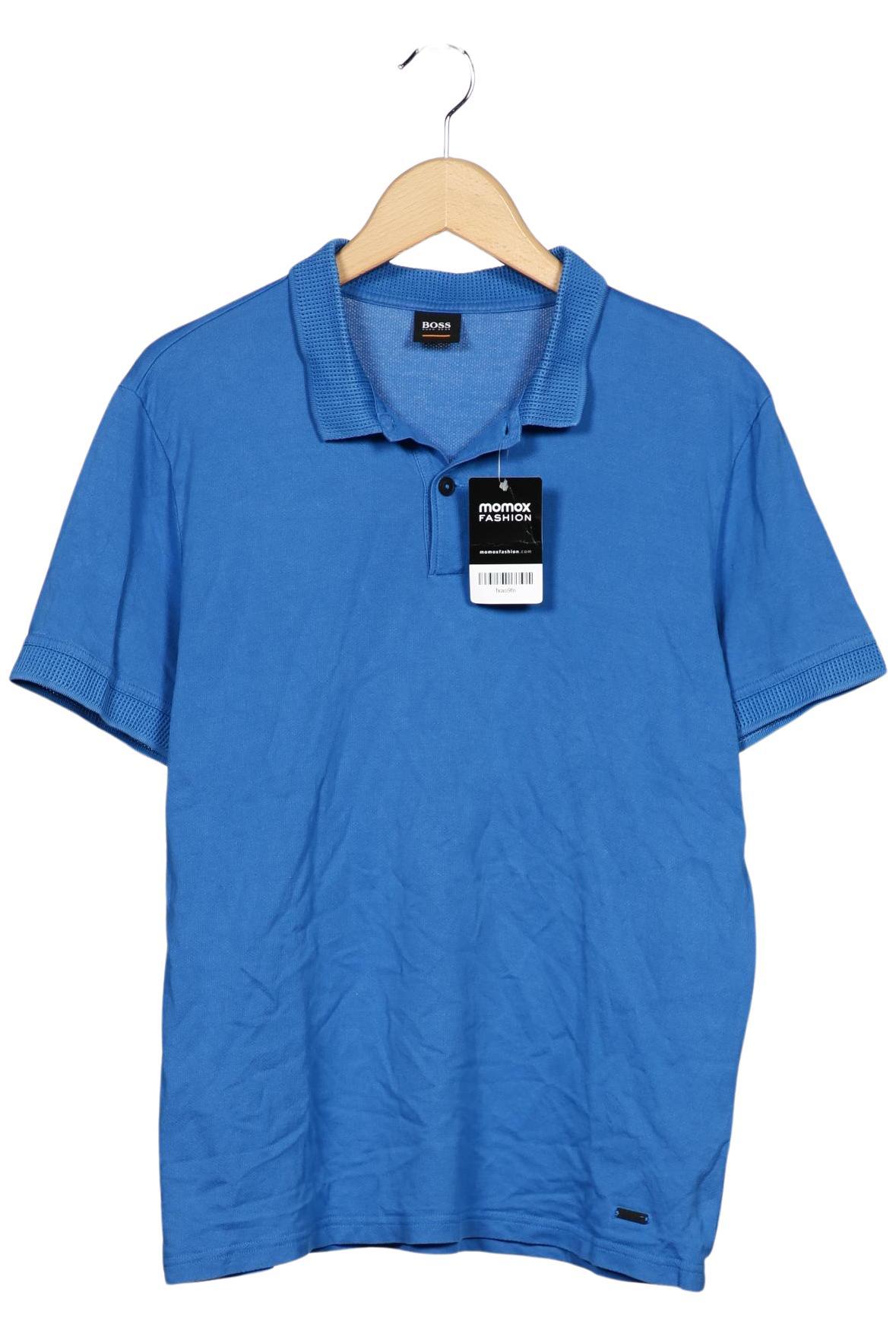 

Boss Orange Herren Poloshirt, blau, Gr. 48