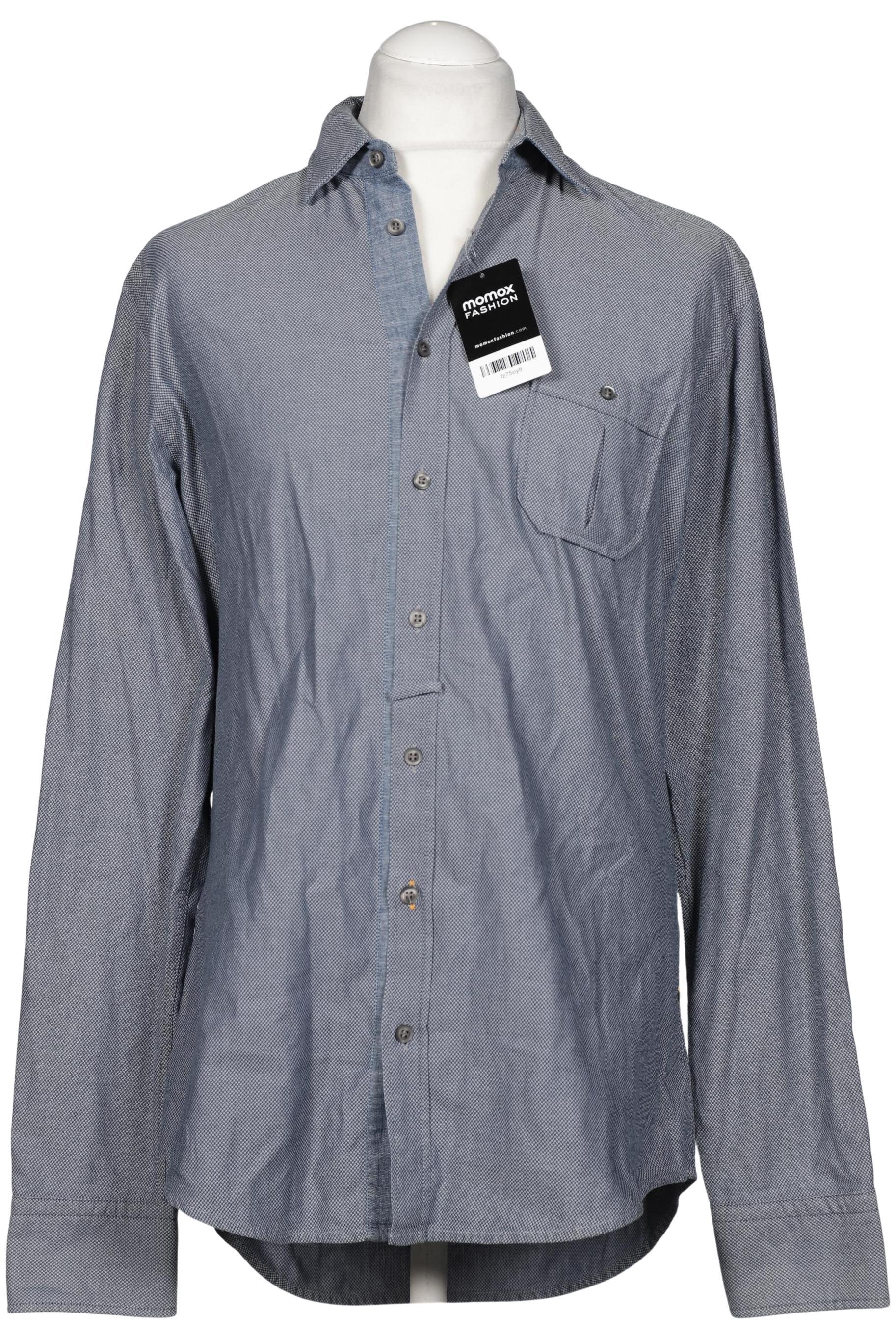 

Boss Orange Herren Hemd, blau, Gr. 52