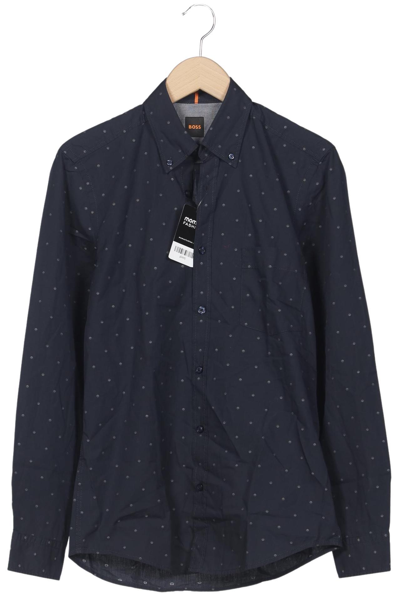 

Boss Orange Herren Hemd, marineblau, Gr. 46