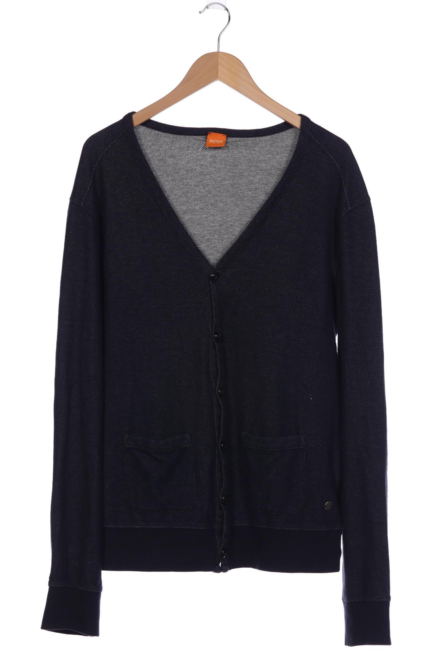 

Boss Orange Herren Strickjacke, marineblau, Gr. 48