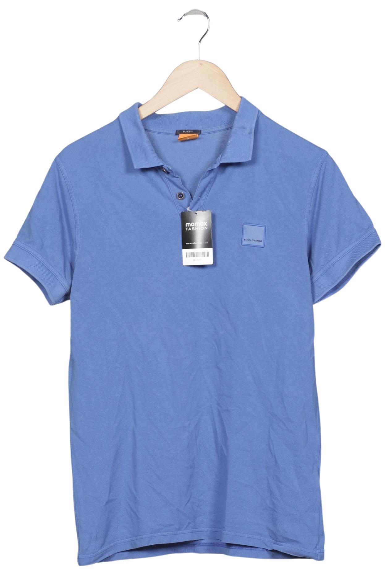 

Boss Orange Herren Poloshirt, blau, Gr. 48