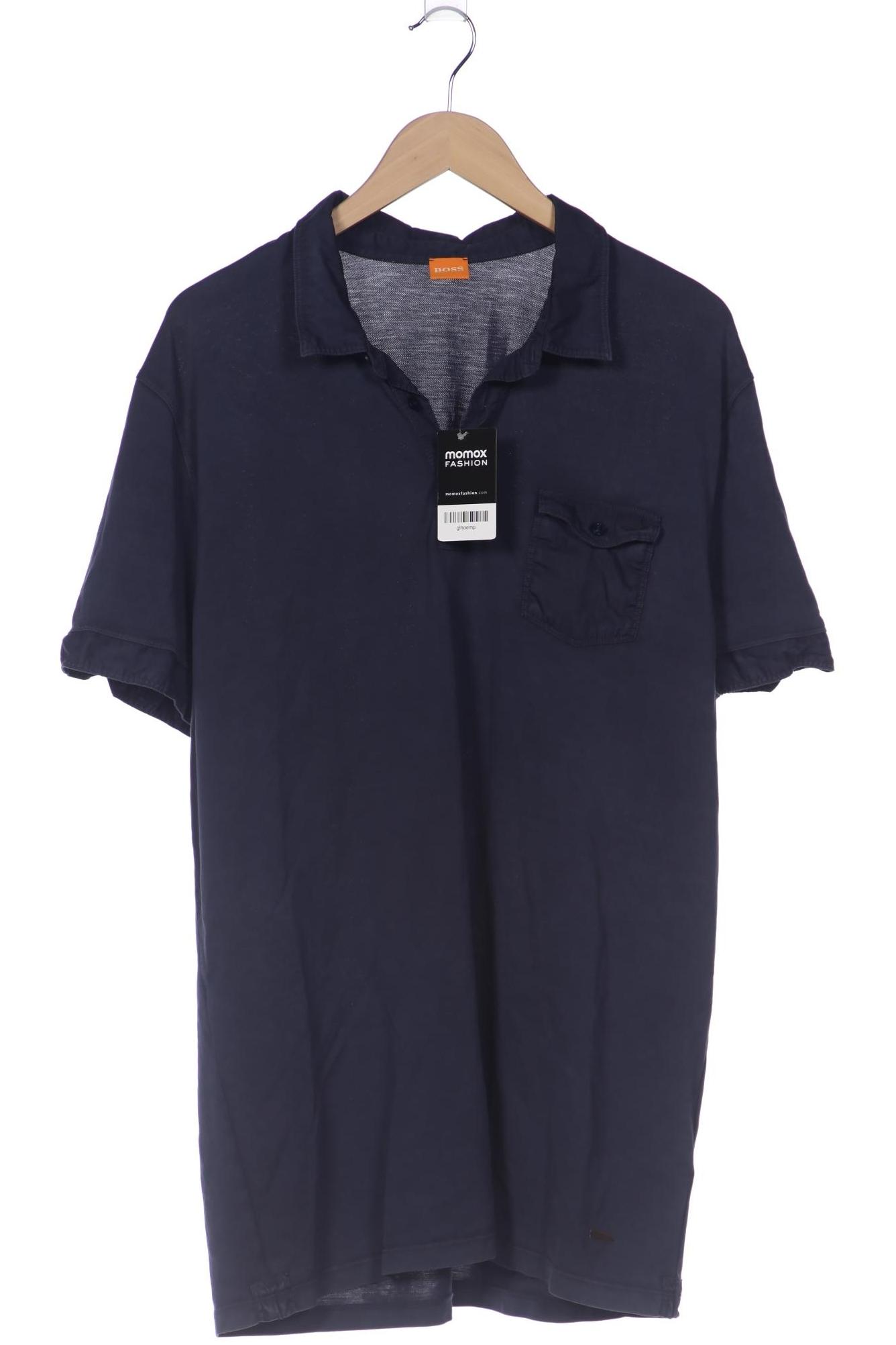

Boss Orange Herren Poloshirt, marineblau, Gr. 58