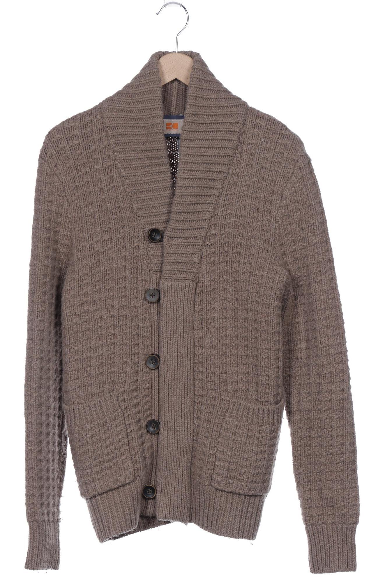 

Boss Orange Herren Strickjacke, beige, Gr. 46