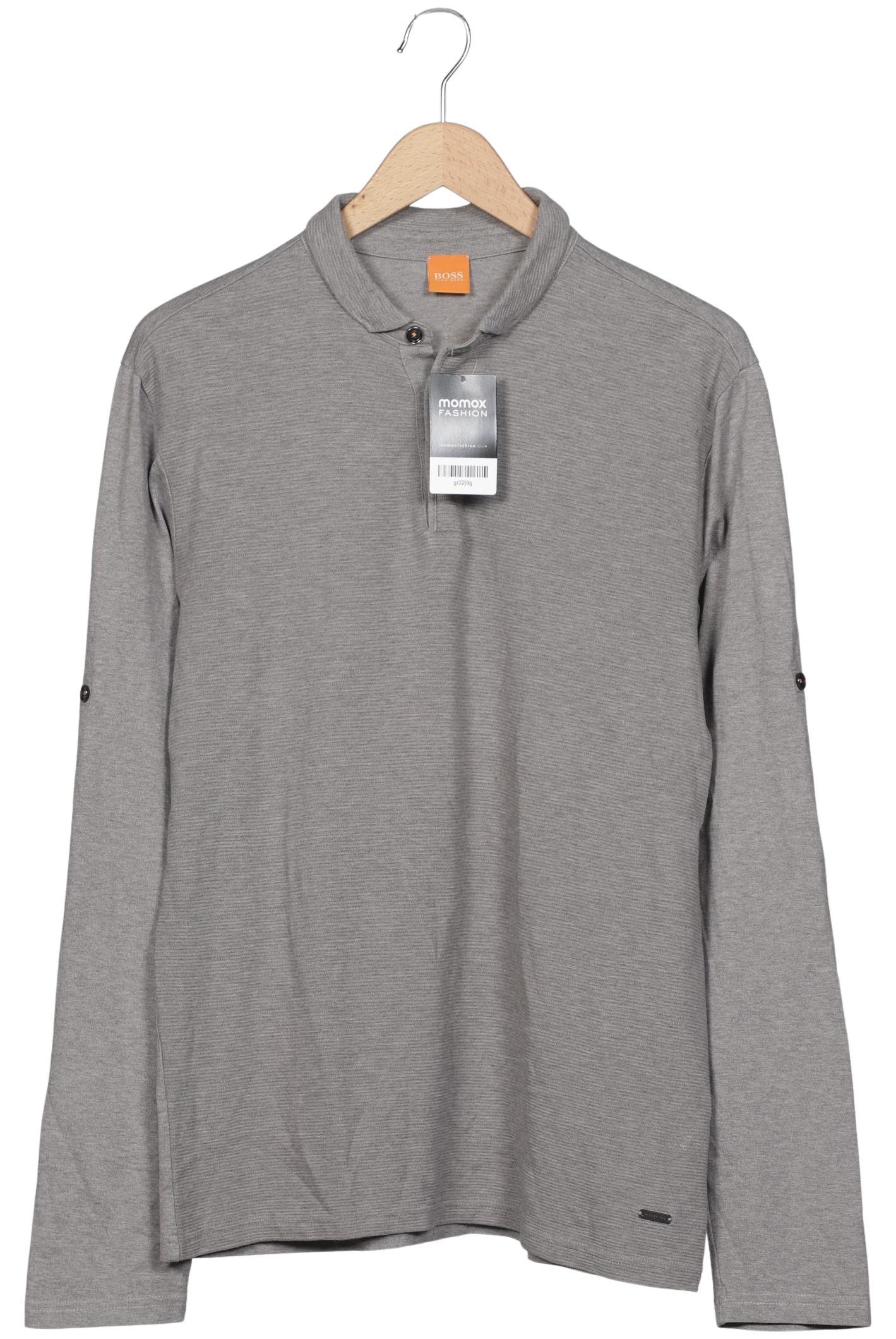 

Boss Orange Herren Poloshirt, grau, Gr. 52