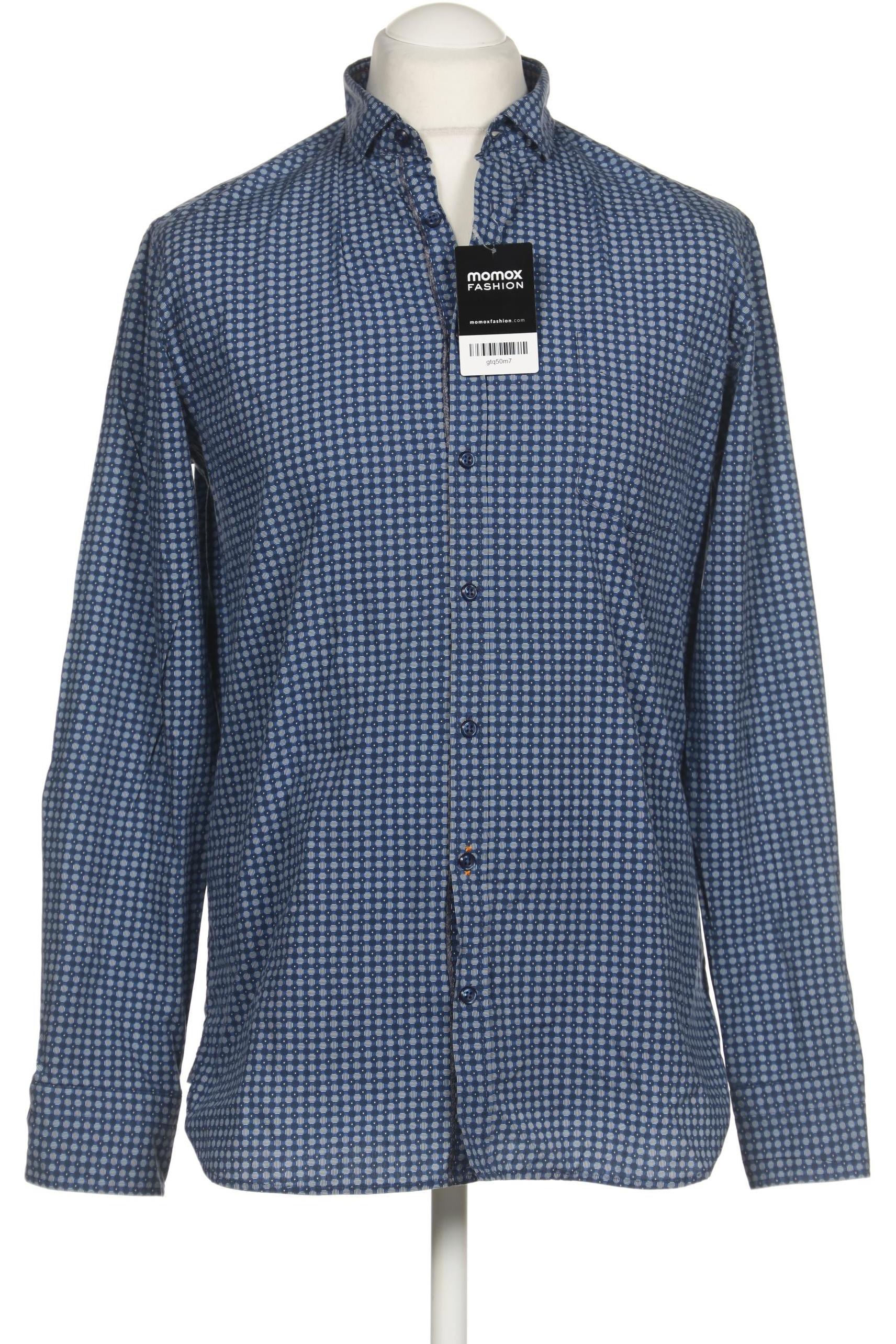 

Boss Orange Herren Hemd, marineblau, Gr. 52
