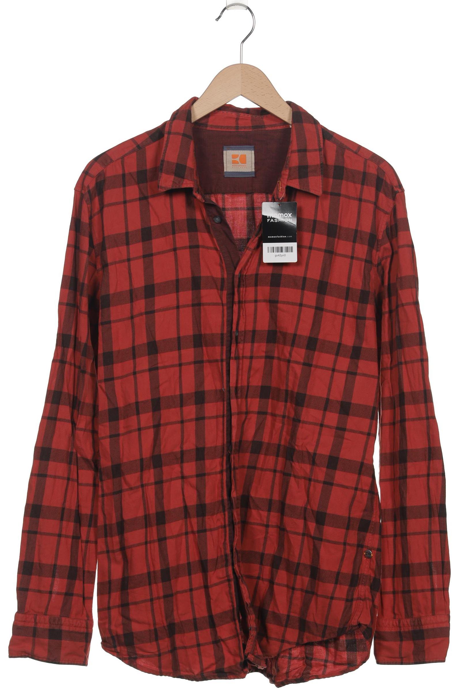 

Boss Orange Herren Hemd, rot, Gr. 56