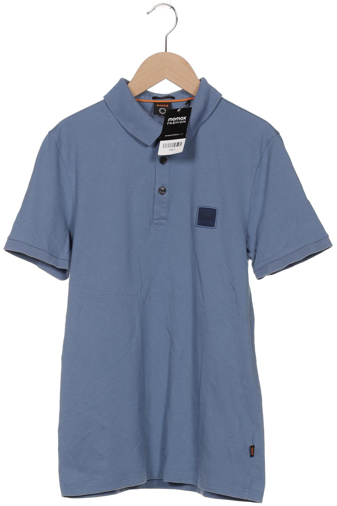 

Boss Orange Herren Poloshirt, blau, Gr. 46