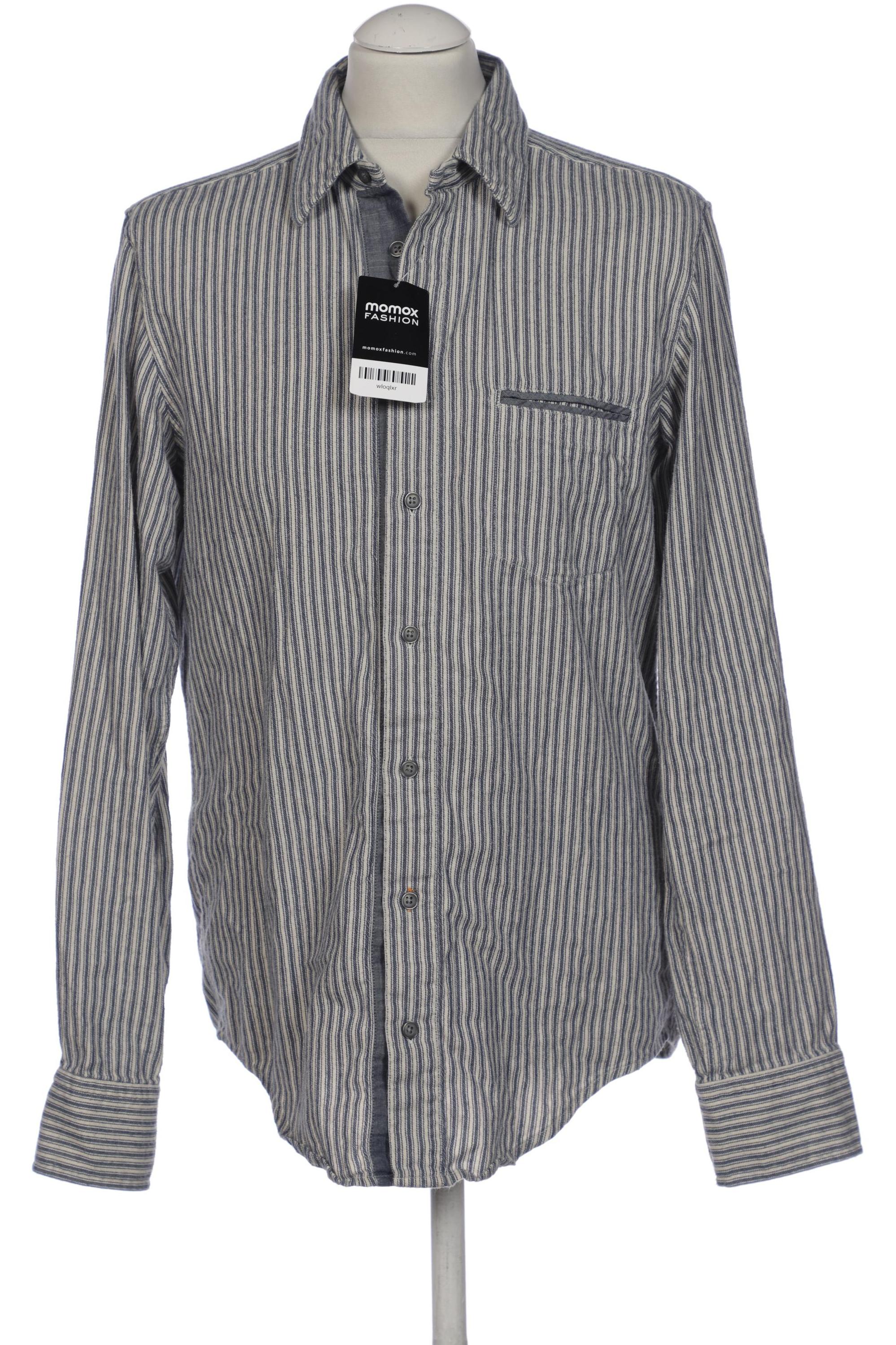 

Boss Orange Herren Hemd, blau, Gr. 48