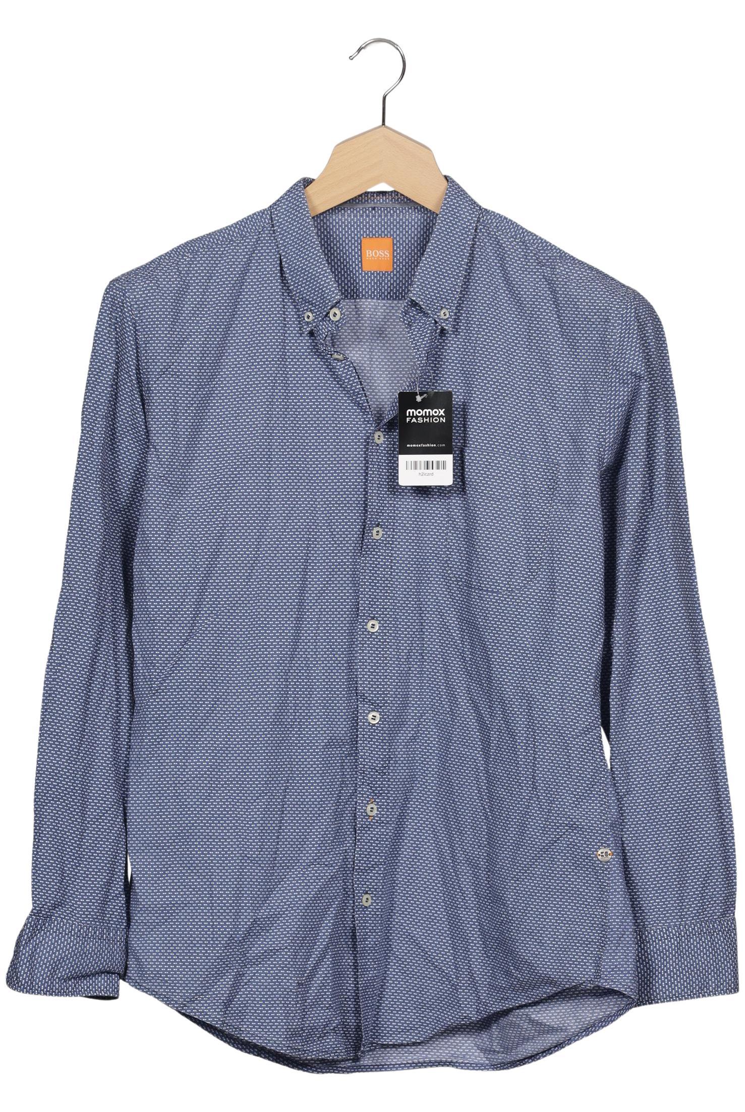 

Boss Orange Herren Hemd, blau, Gr. 56