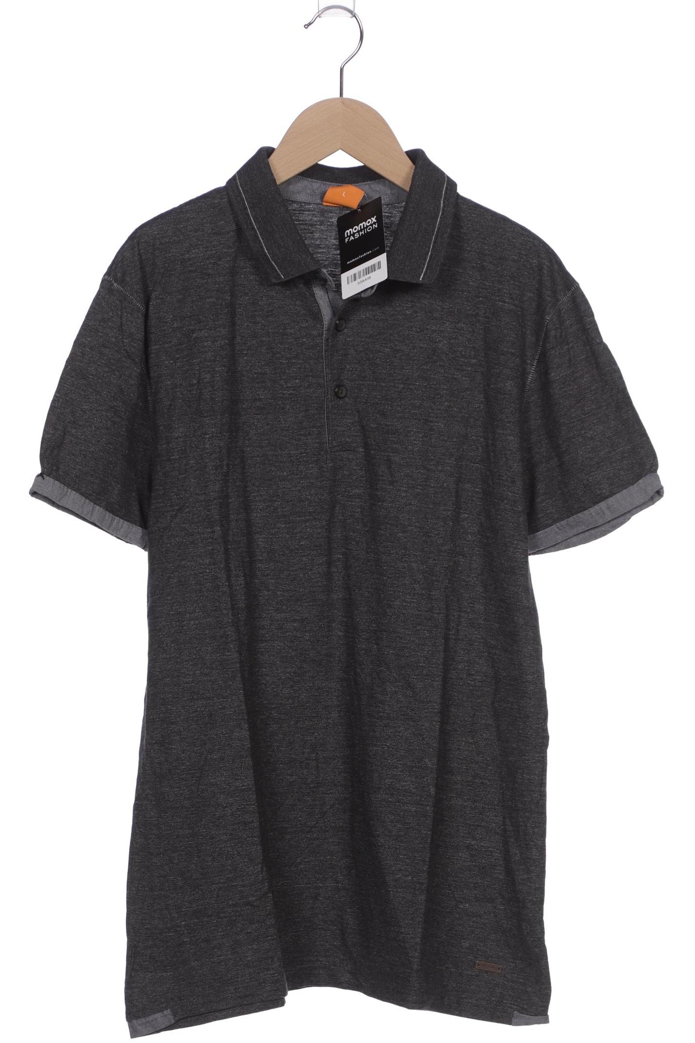 

Boss Orange Herren Poloshirt, grau, Gr. 52