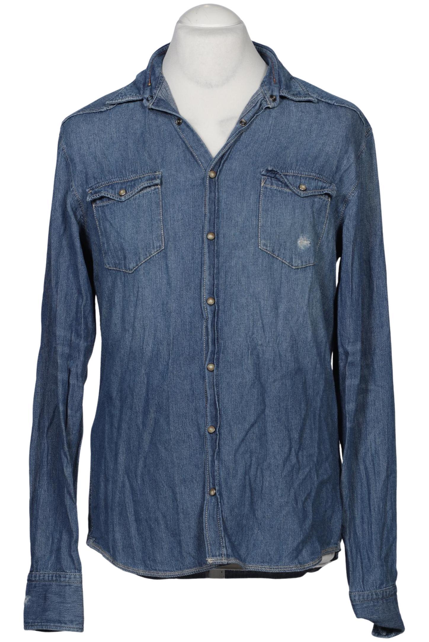 

Boss Orange Herren Hemd, blau, Gr. 48