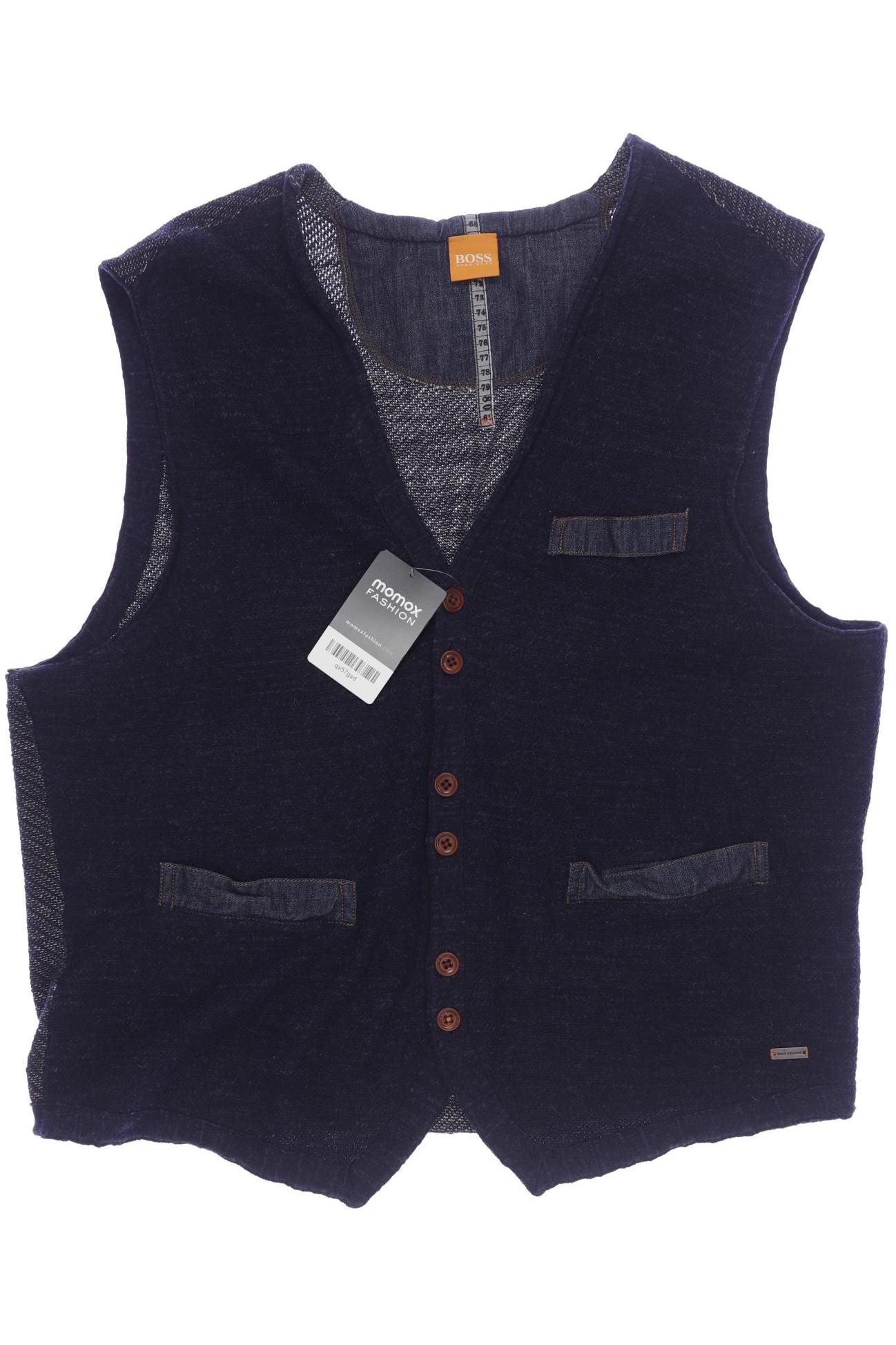 

Boss Orange Herren Weste, marineblau, Gr. 58