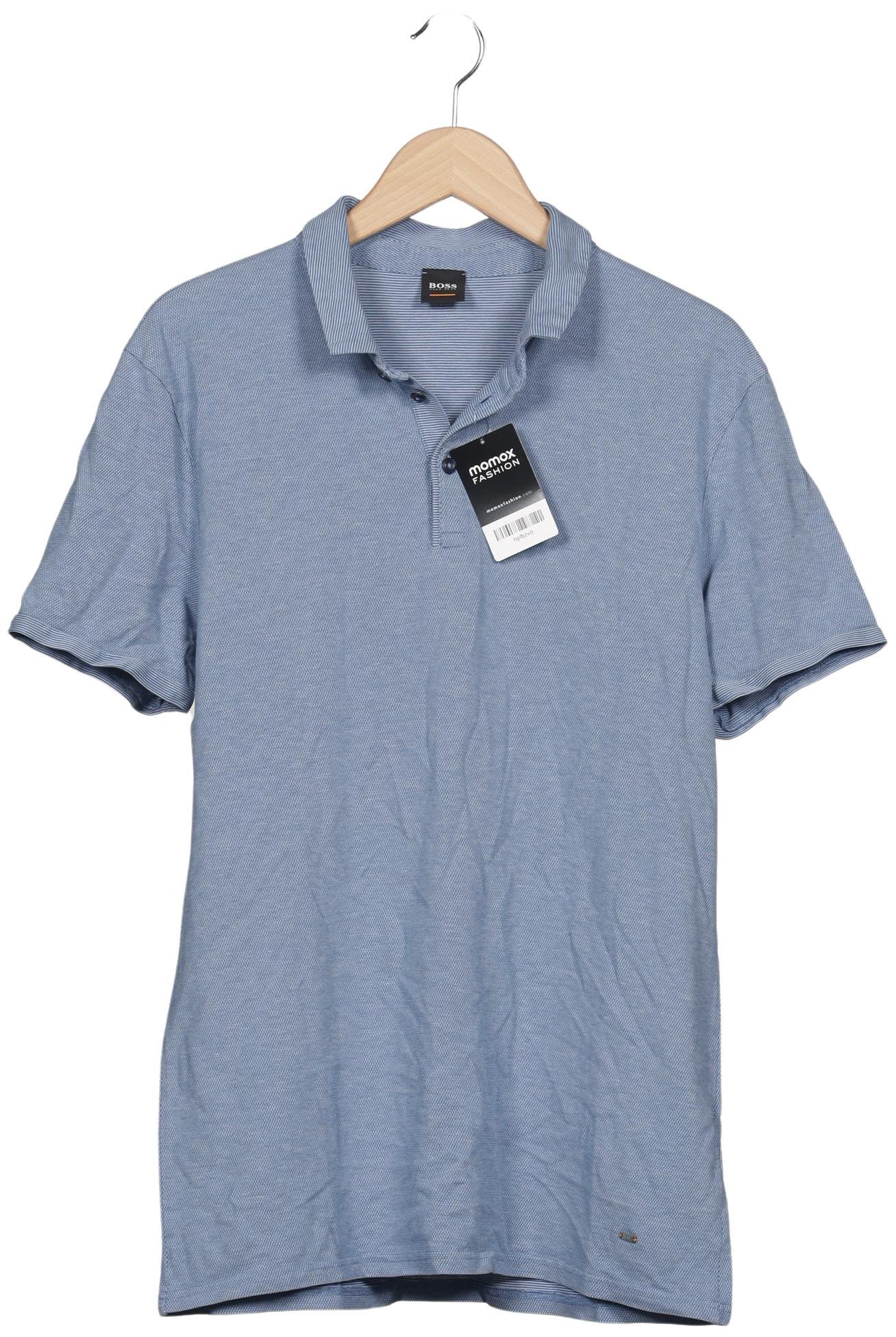 

Boss Orange Herren Poloshirt, hellblau, Gr. 54