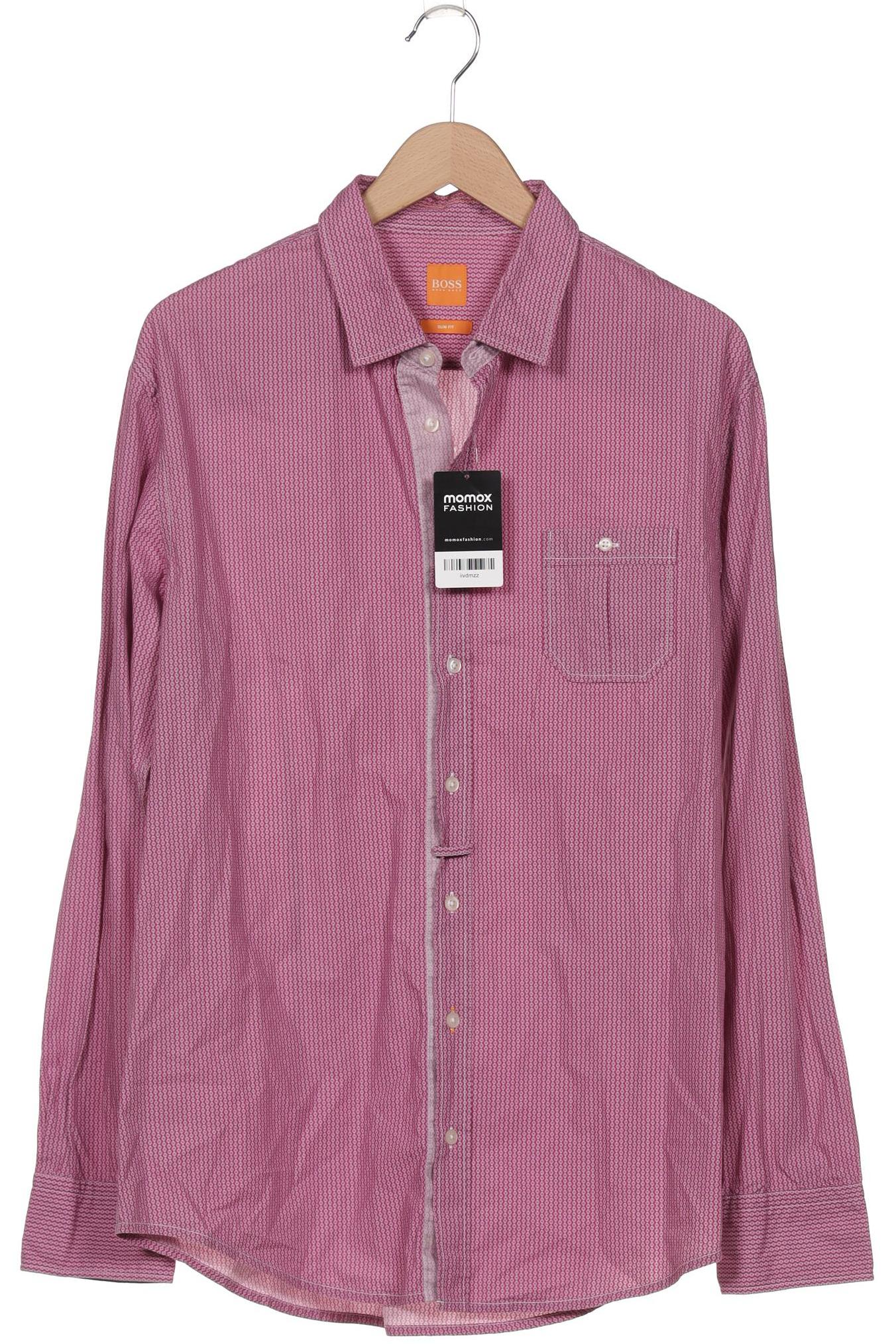 

Boss Orange Herren Hemd, pink, Gr. 56