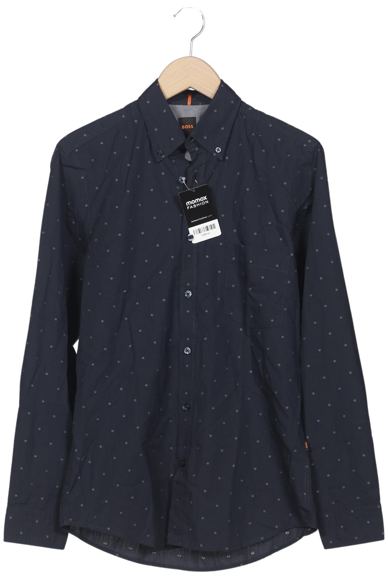 

Boss Orange Herren Hemd, marineblau, Gr. 46