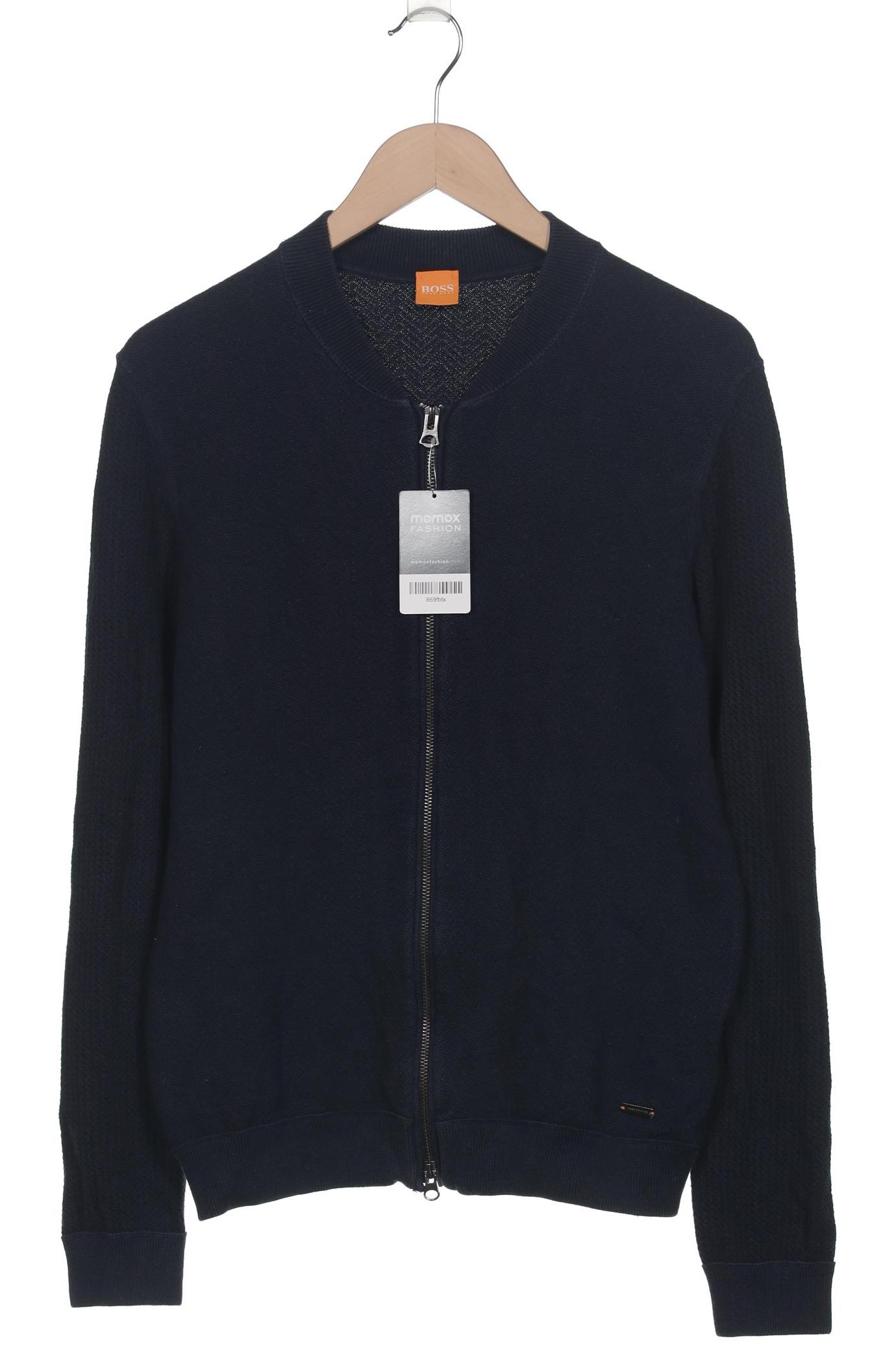 

Boss Orange Herren Strickjacke, marineblau, Gr. 48