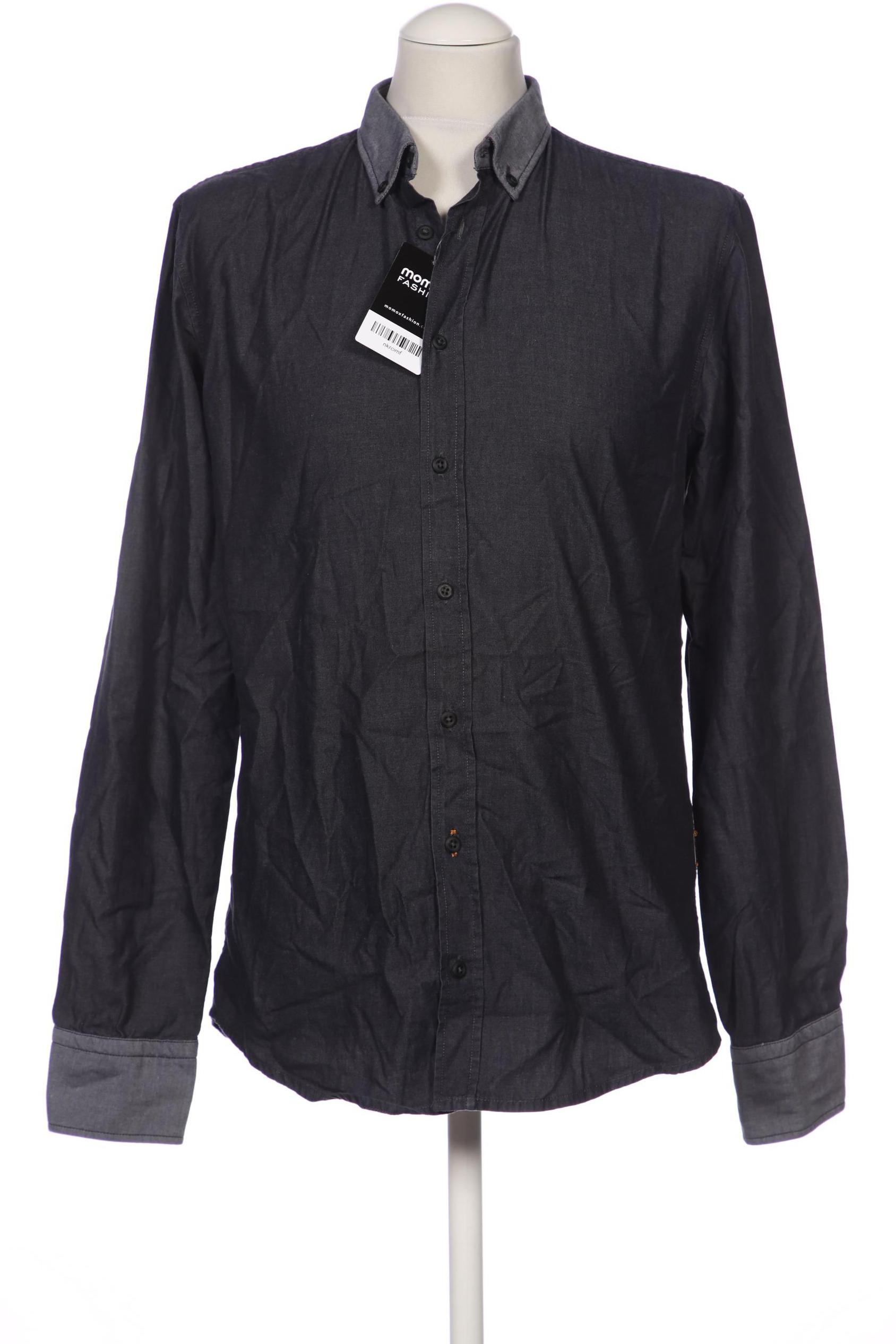 

Boss Orange Herren Hemd, grau, Gr. 48