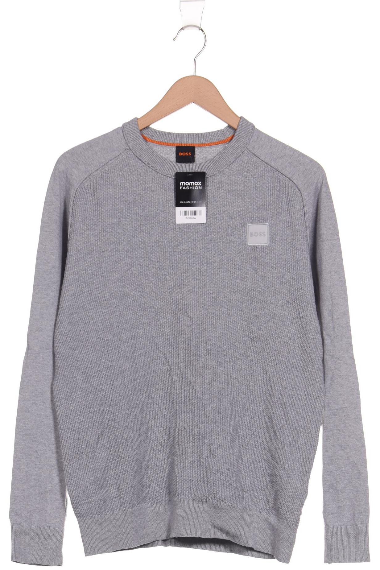 

Boss Orange Herren Pullover, grau, Gr. 52