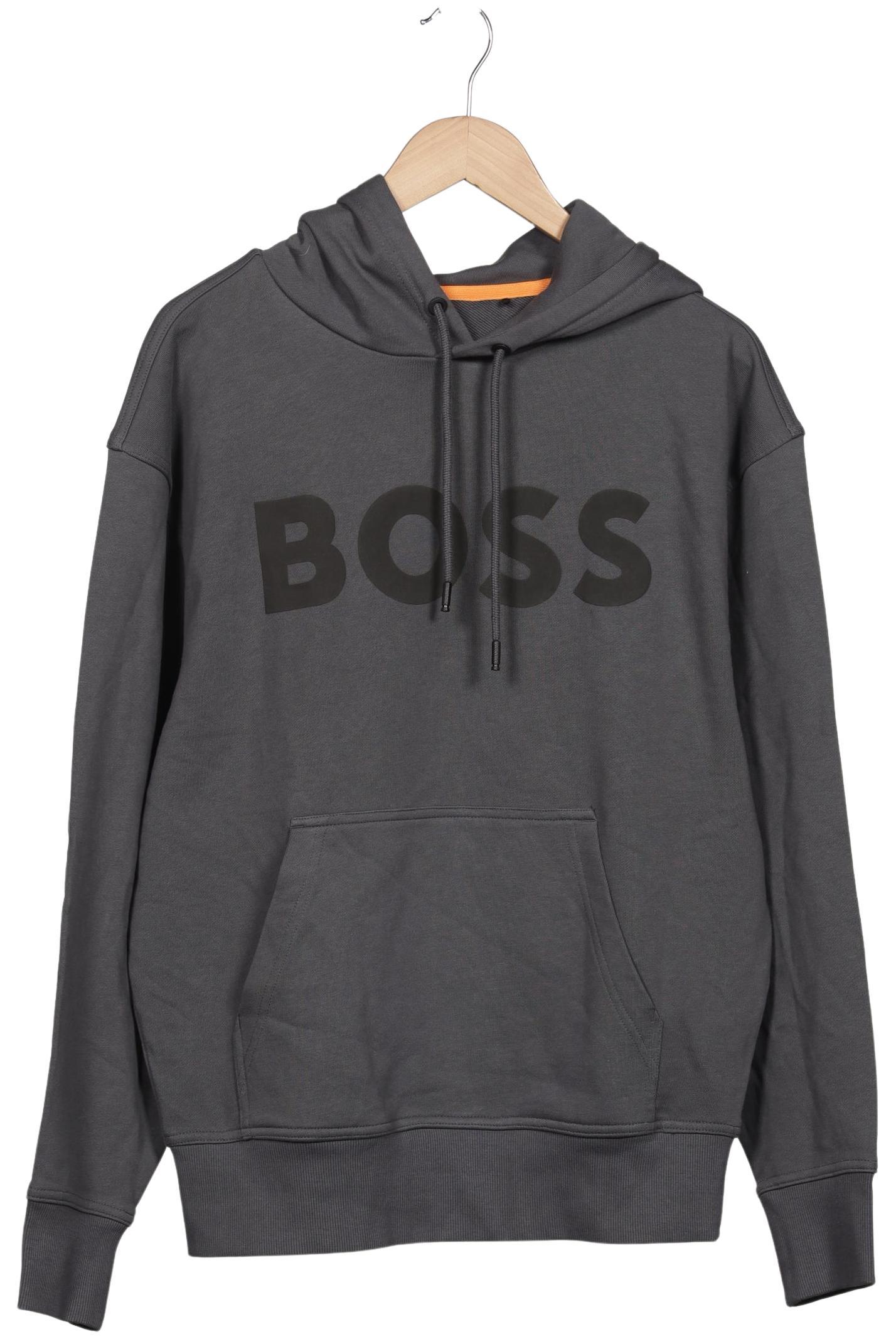 

Boss Orange Herren Kapuzenpullover, grau, Gr. 48