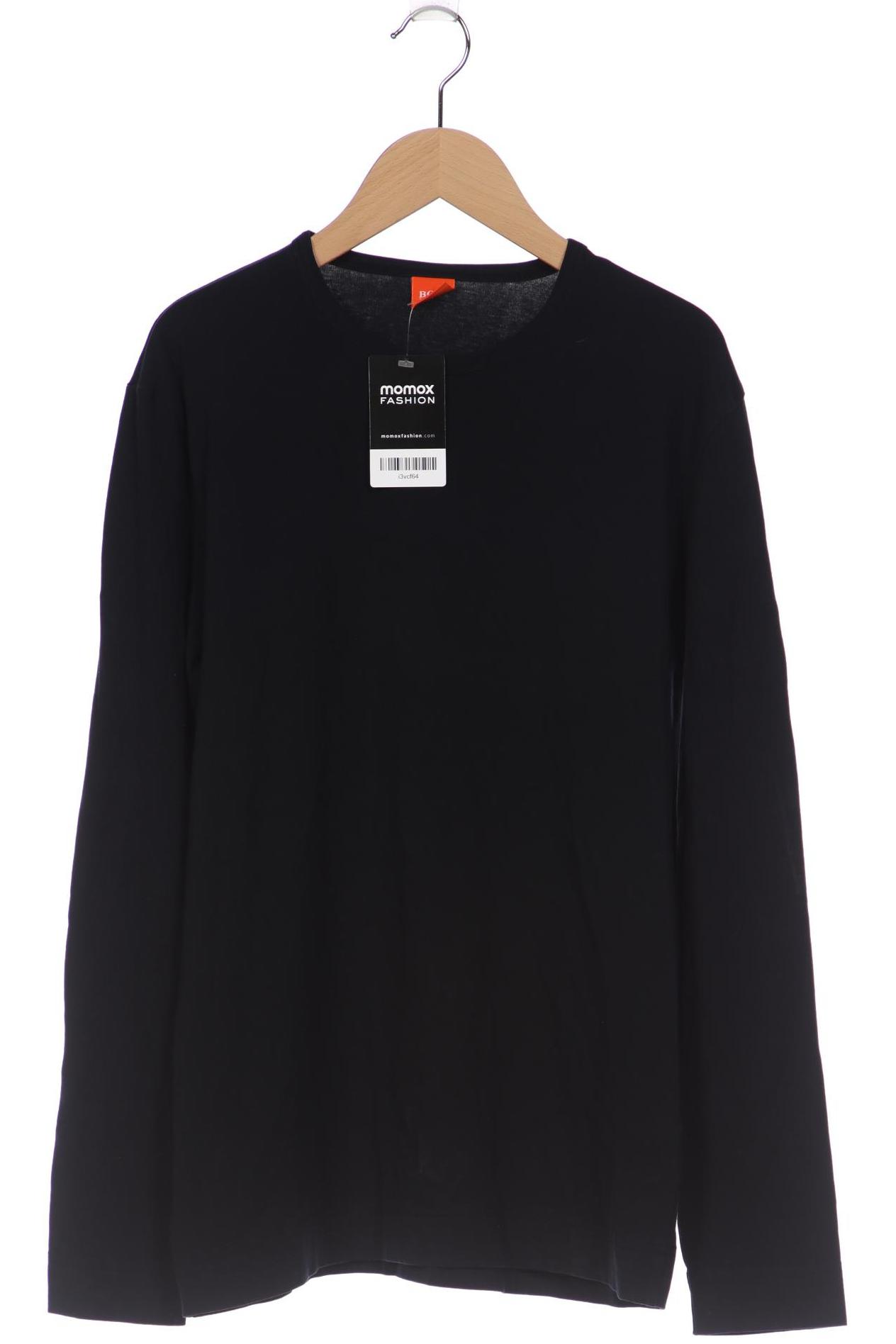 

Boss Orange Herren Langarmshirt, schwarz, Gr. 46