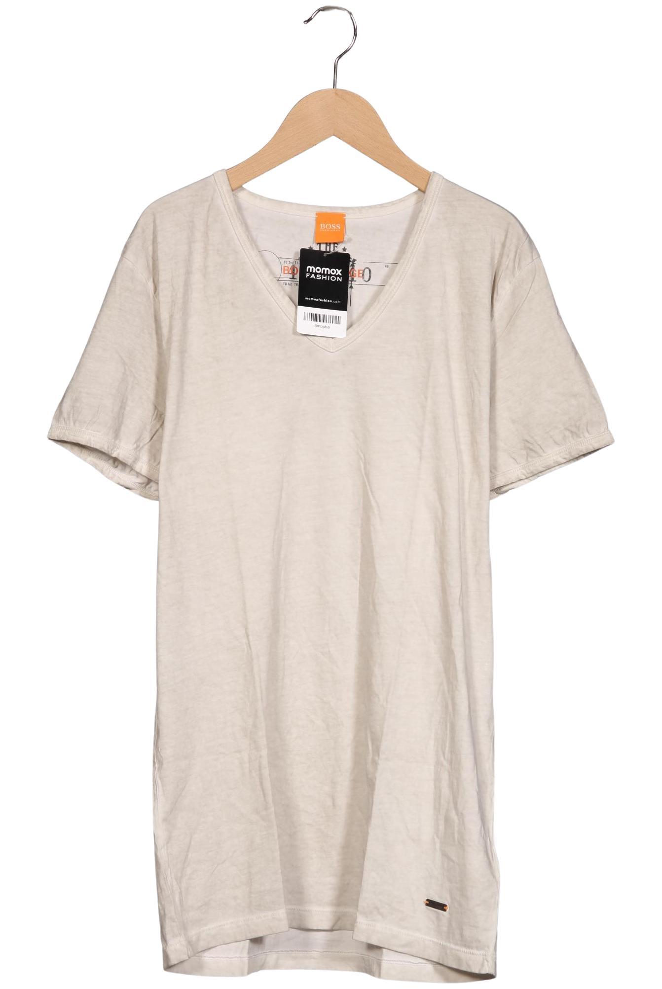 

Boss Orange Herren T-Shirt, cremeweiß, Gr. 48
