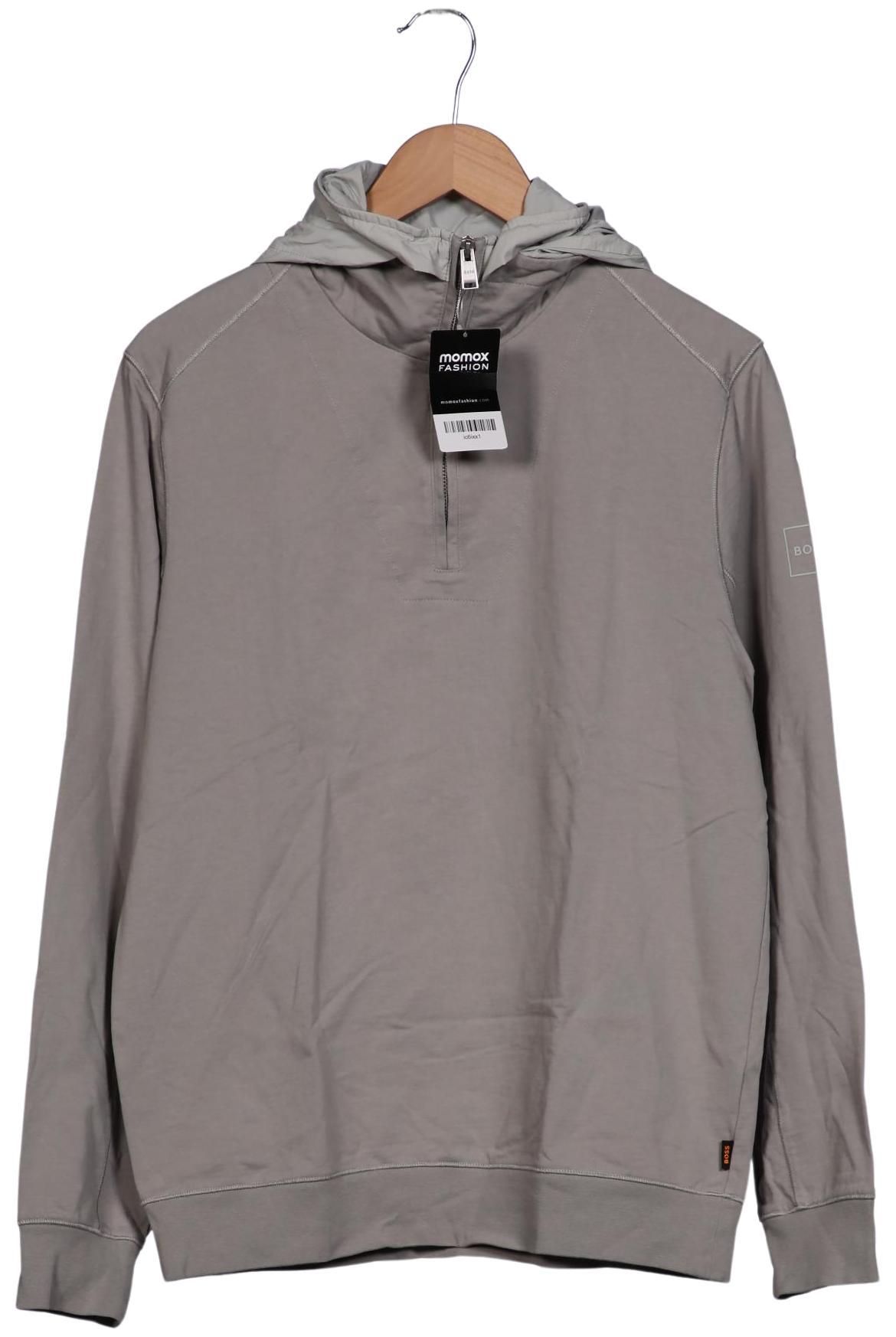 

Boss Orange Herren Langarmshirt, grau, Gr. 48