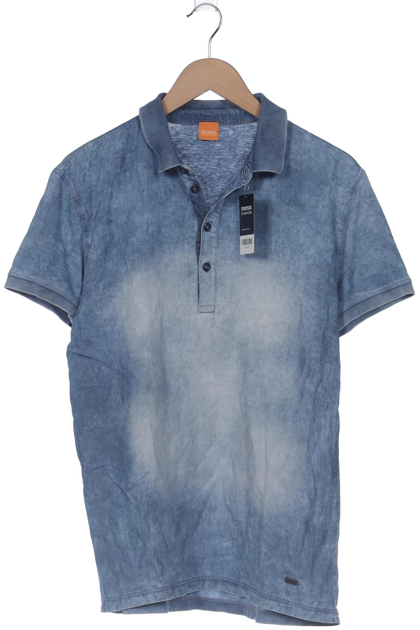 

Boss Orange Herren Poloshirt, blau, Gr. 52