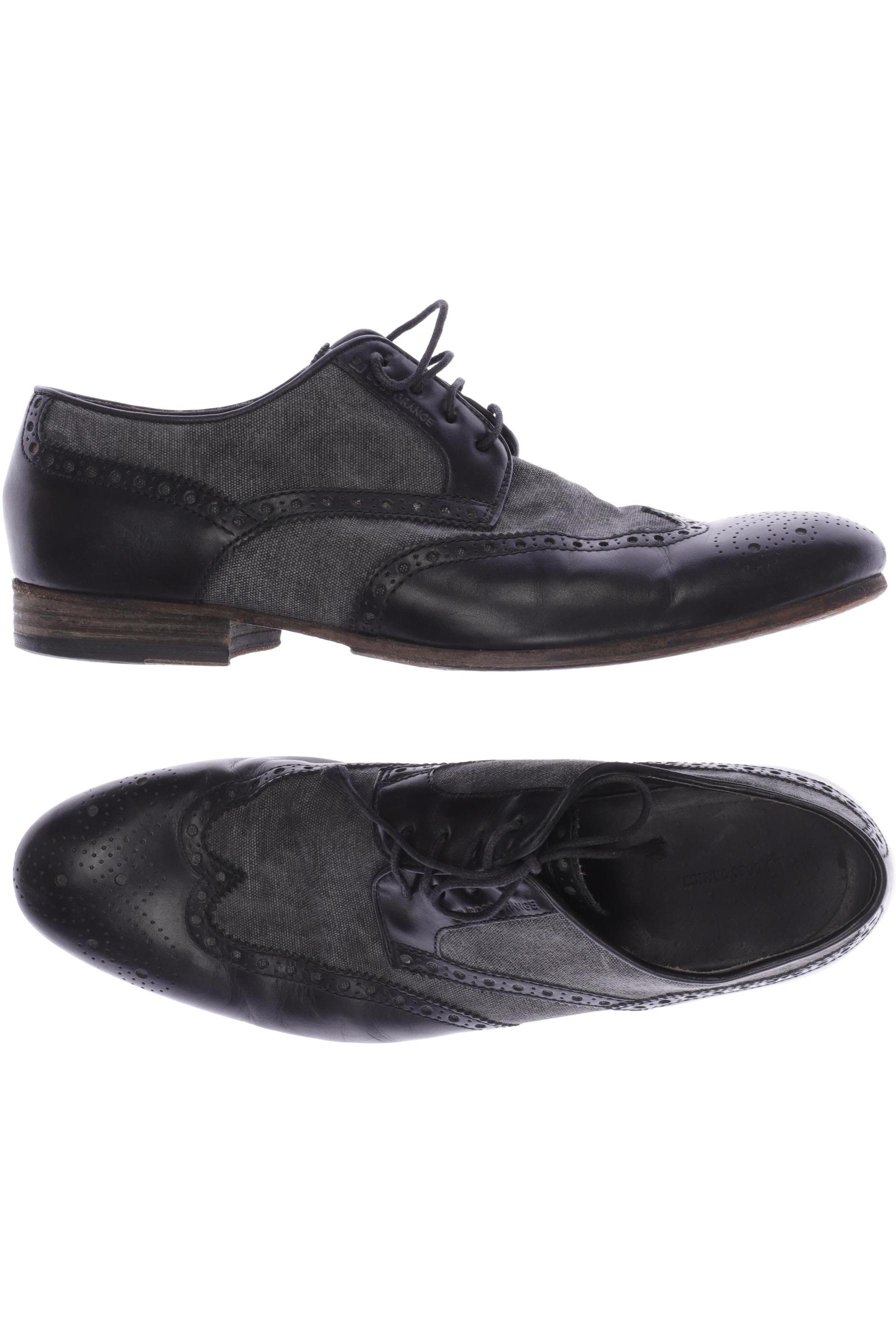 

Boss Orange Herren Halbschuh, schwarz, Gr. 43