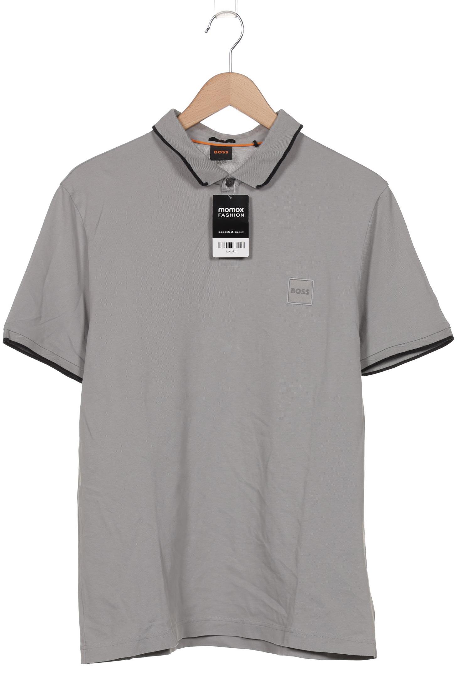 

Boss Orange Herren Poloshirt, grau, Gr. 54