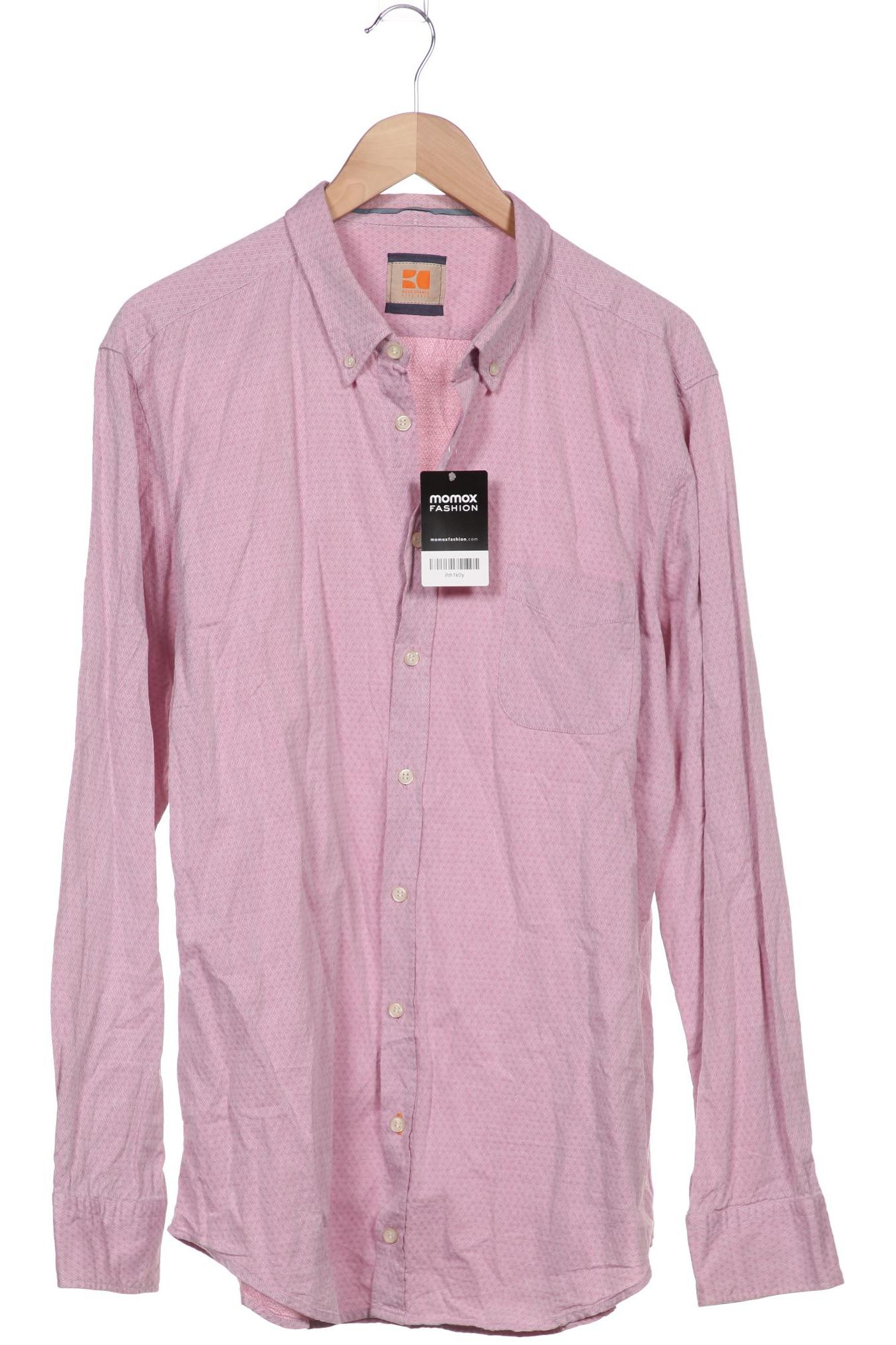 

Boss Orange Herren Hemd, pink, Gr. 56