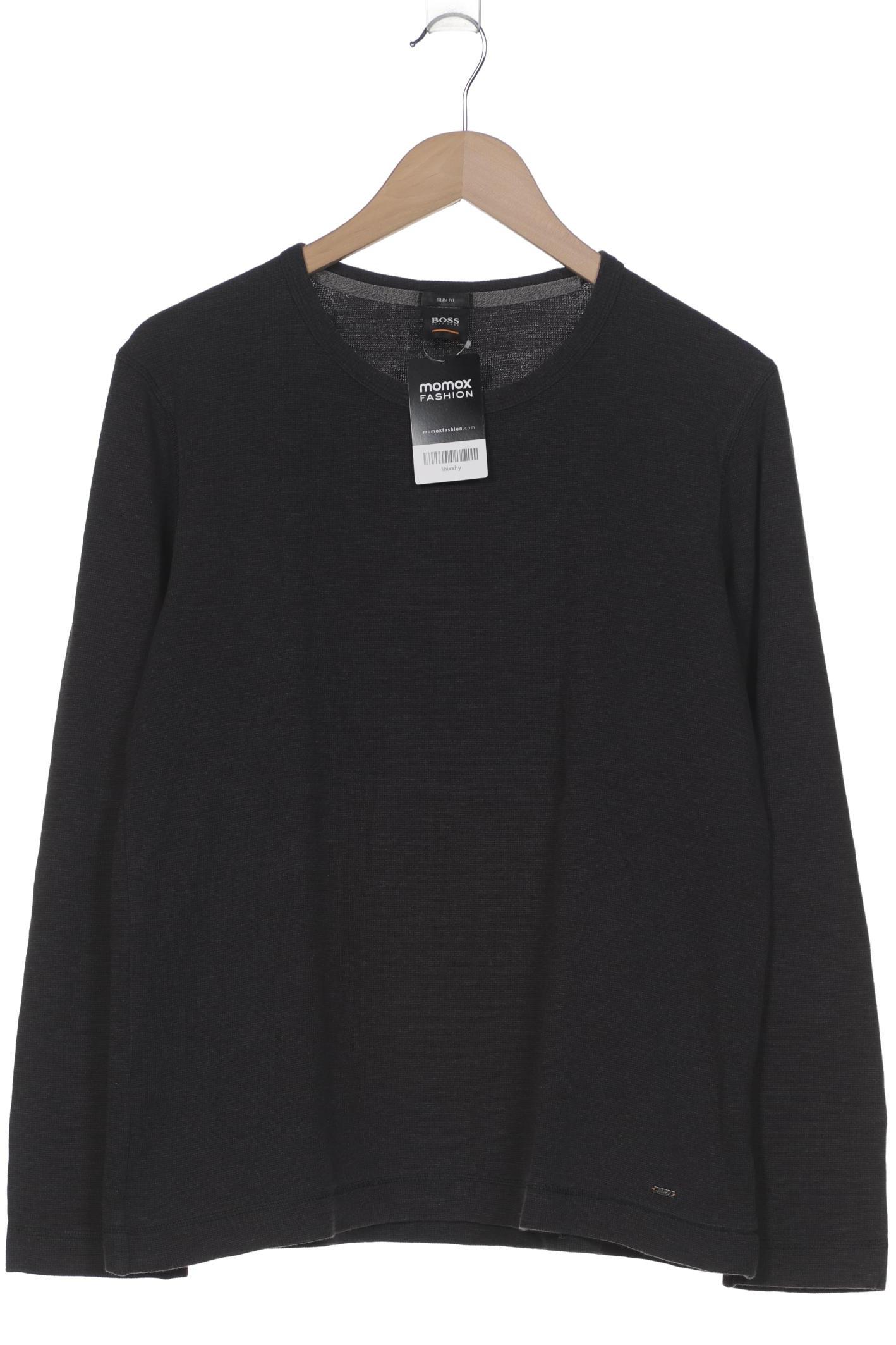 

Boss Orange Herren Langarmshirt, grau, Gr. 54