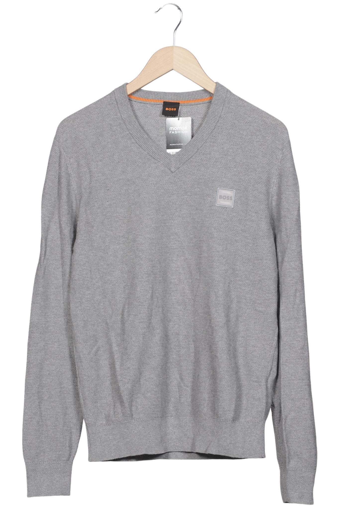 

Boss Orange Herren Pullover, grau, Gr. 52