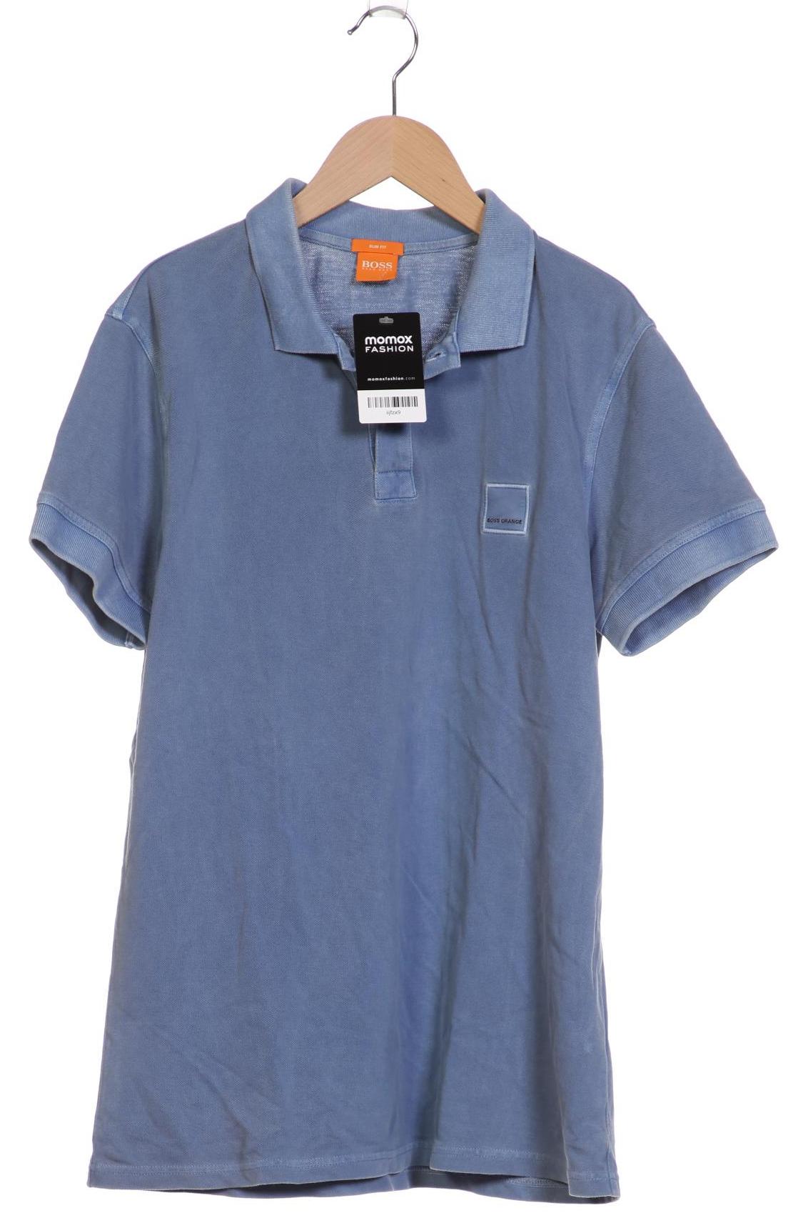 

Boss Orange Herren Poloshirt, blau, Gr. 48
